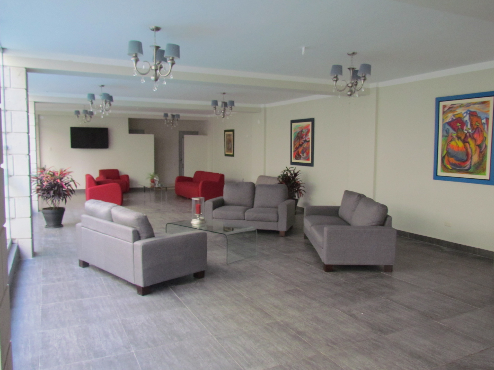 Vista Lobby Perolitos Hotel