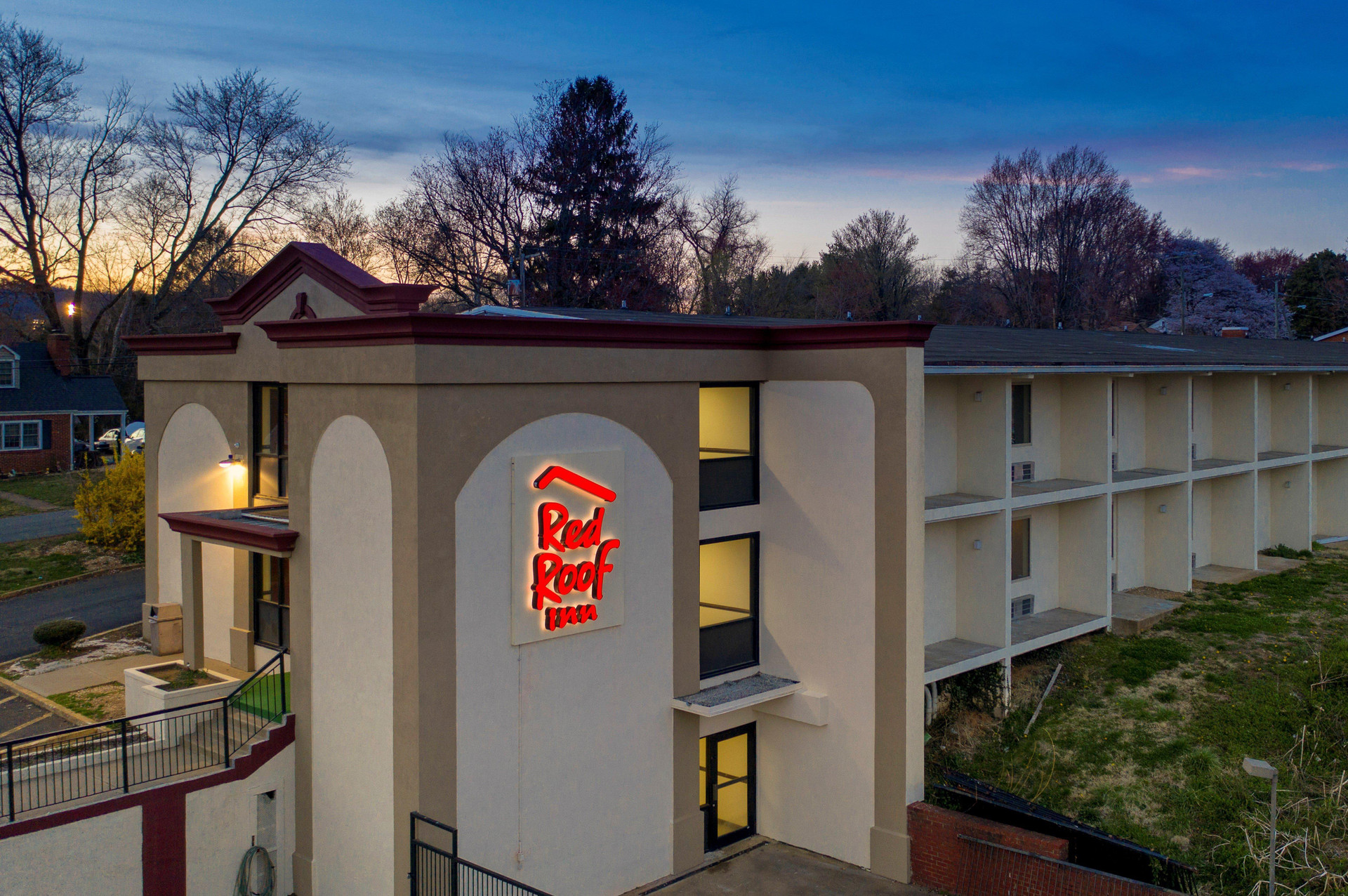 Vista Exterior Red Roof Inn Warrenton