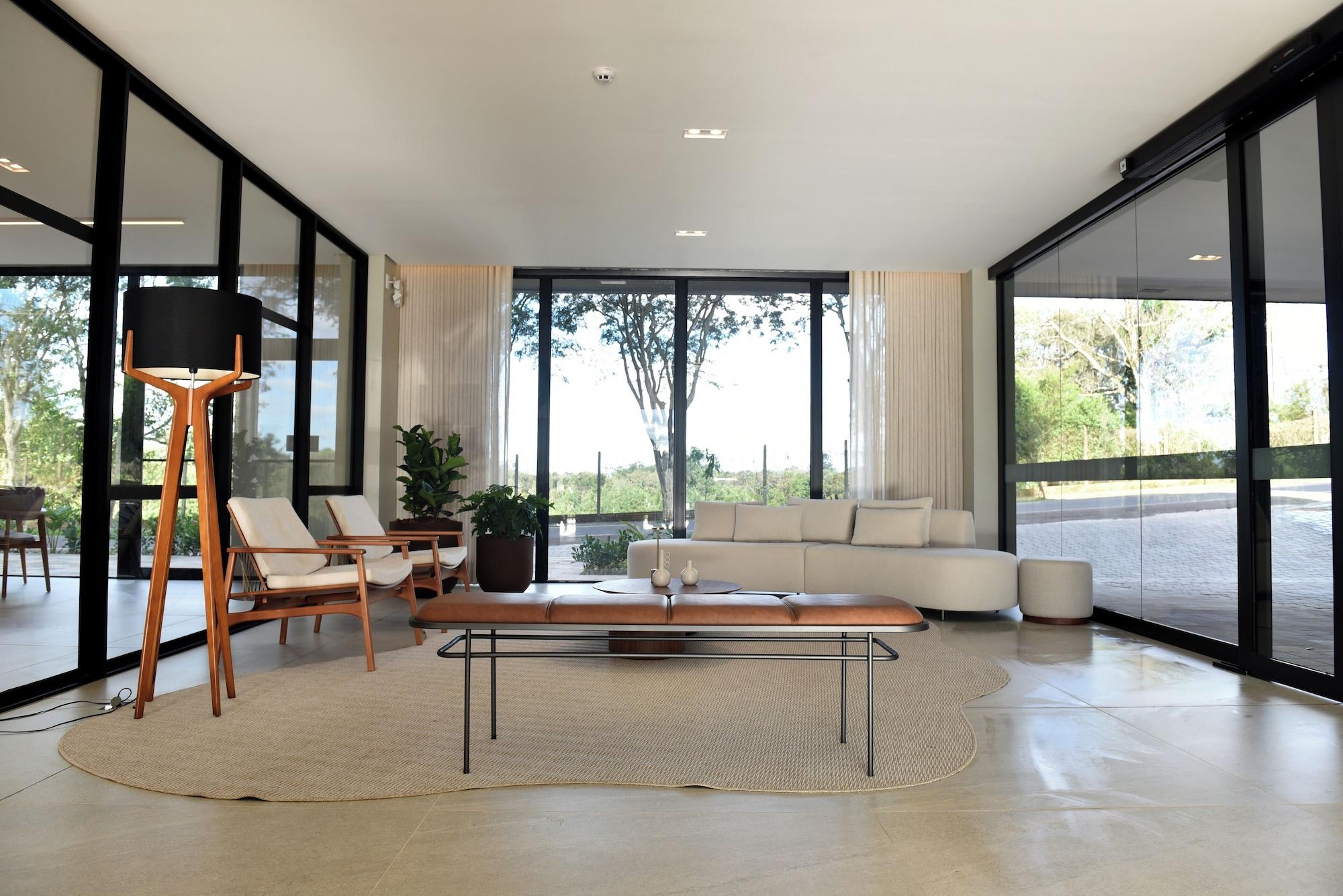 Vista Lobby Vallér Parque Hotel Executive