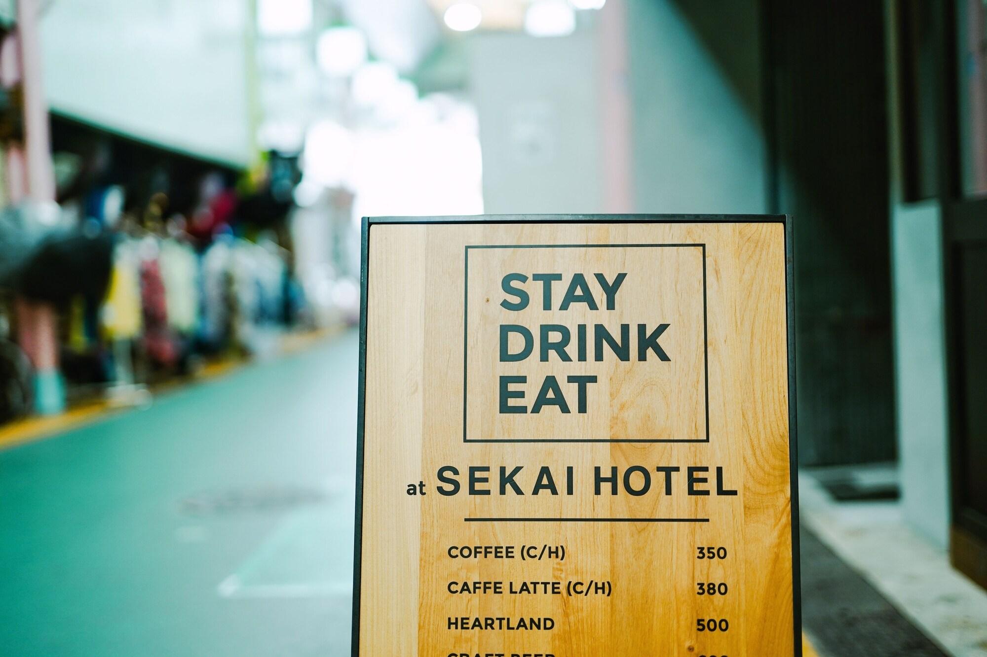 Bar/Salón SEKAI HOTEL Deep Osaka Experience - Hostel