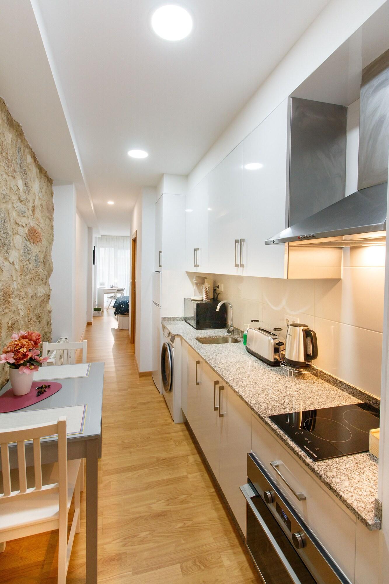 Equipamiento de Habitación Apartamentos Coruña vip centro