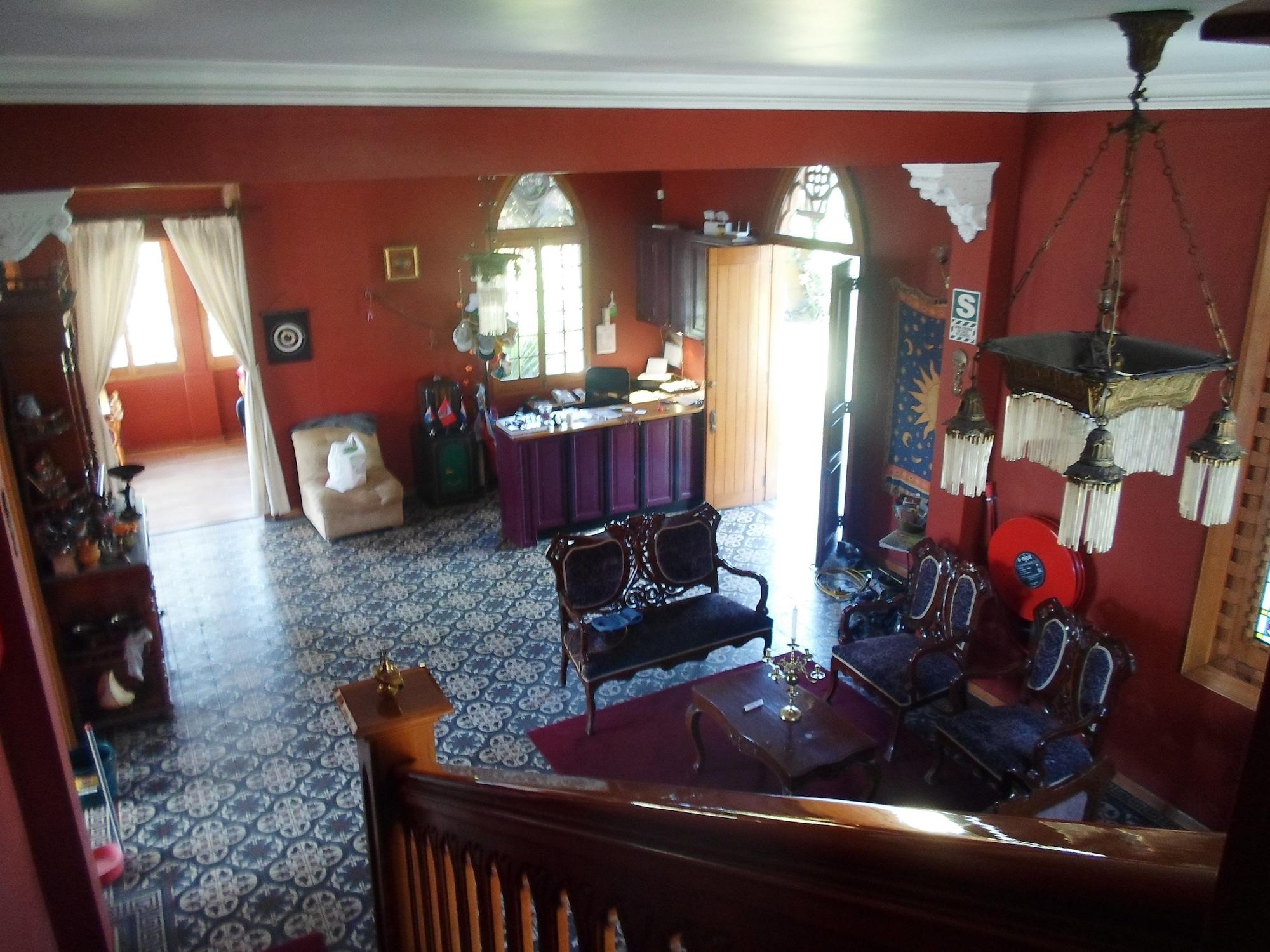Vista Lobby Posada El Castillo