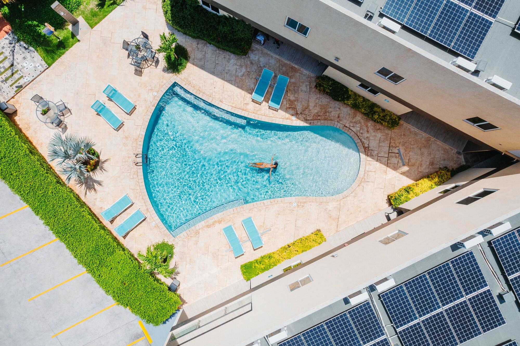 Vista Piscina RH Boutique Hotel Aruba