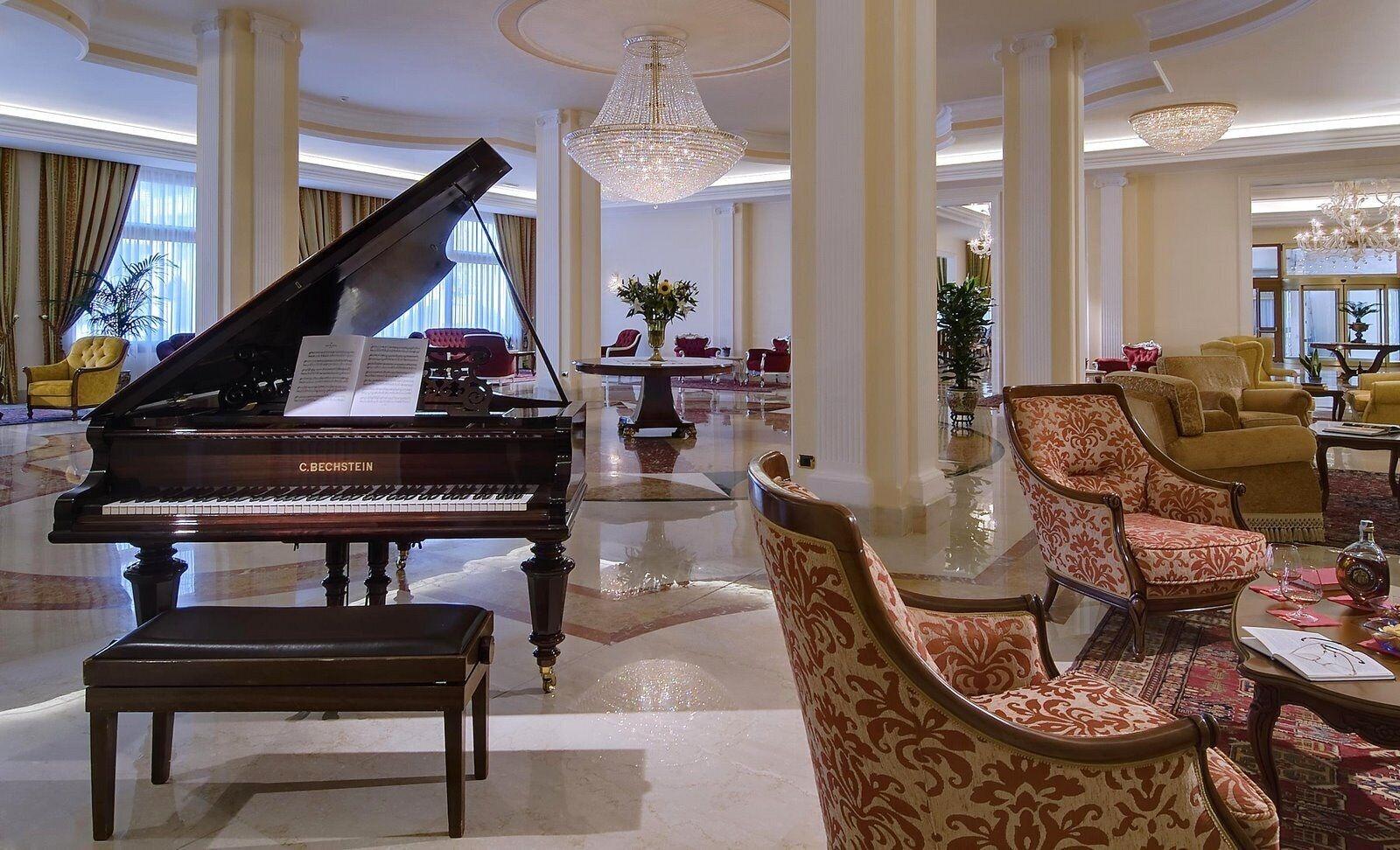 Vista Lobby Hotel Terme all'Alba