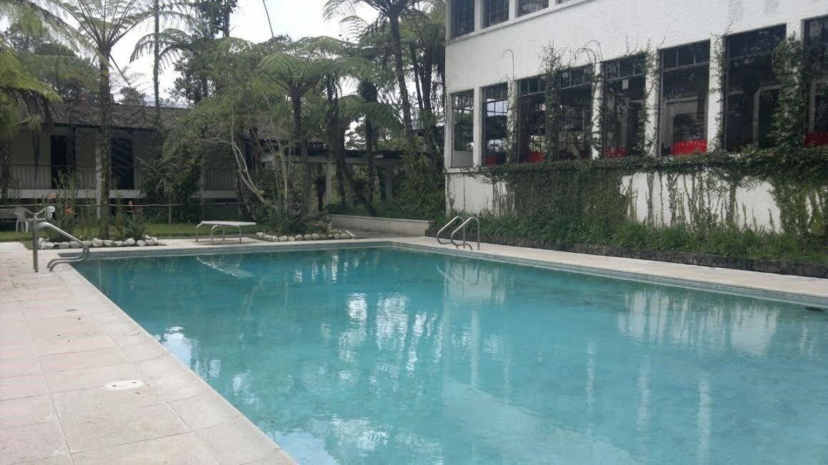 Vista Piscina Hotel Posada Montaña del Quetzal