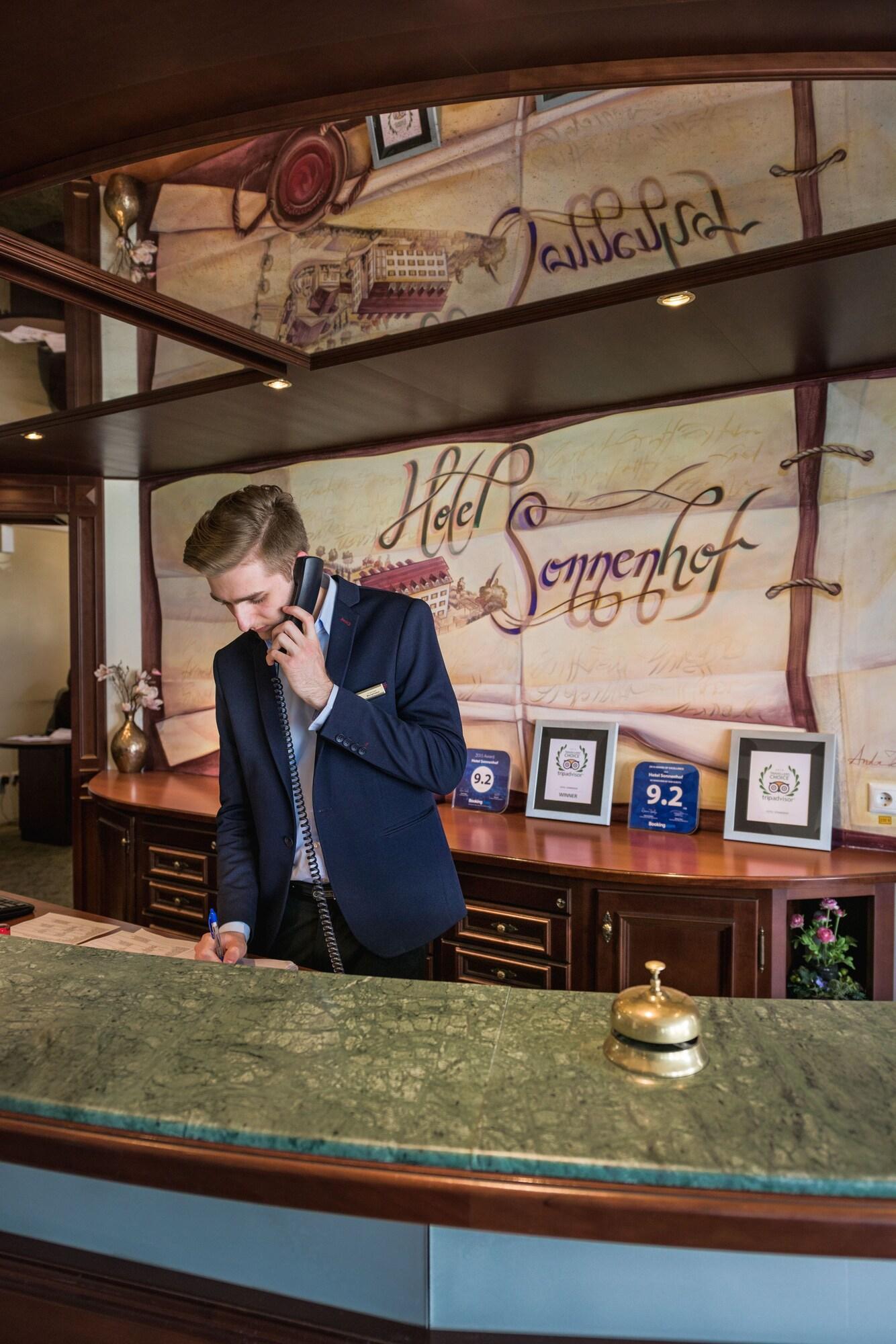 Vista Lobby Hotel Sonnenhof