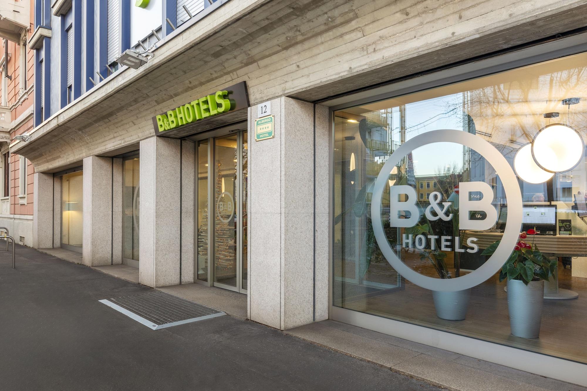 Vista Exterior B&B Hotel Milano Portello