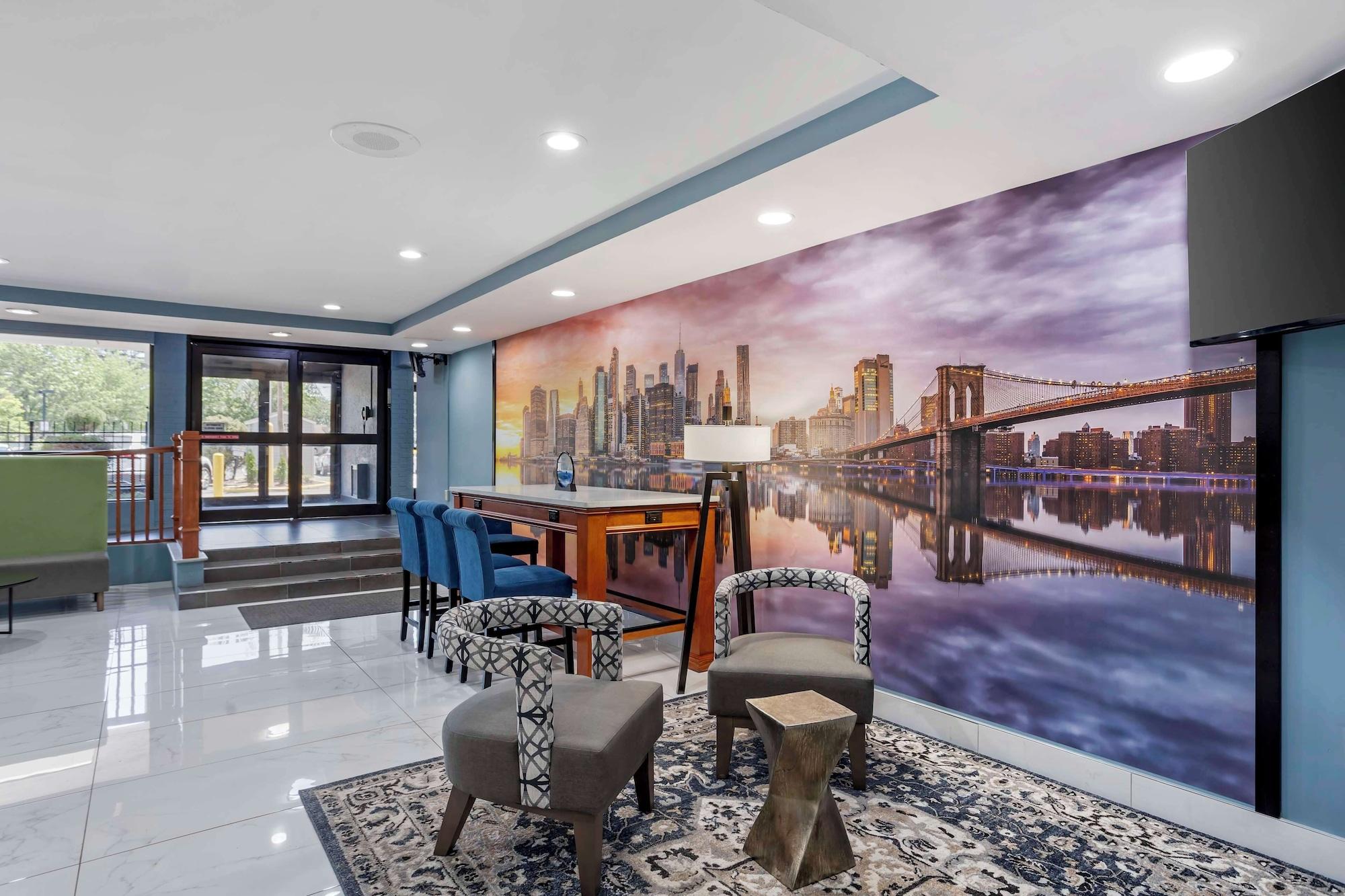 Vista Lobby Best Western Rutgers University Hotel