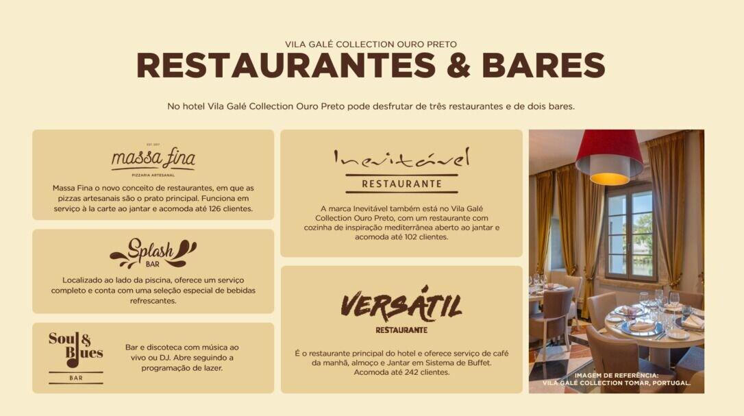 Restaurant Vila Galé Collection Ouro Preto