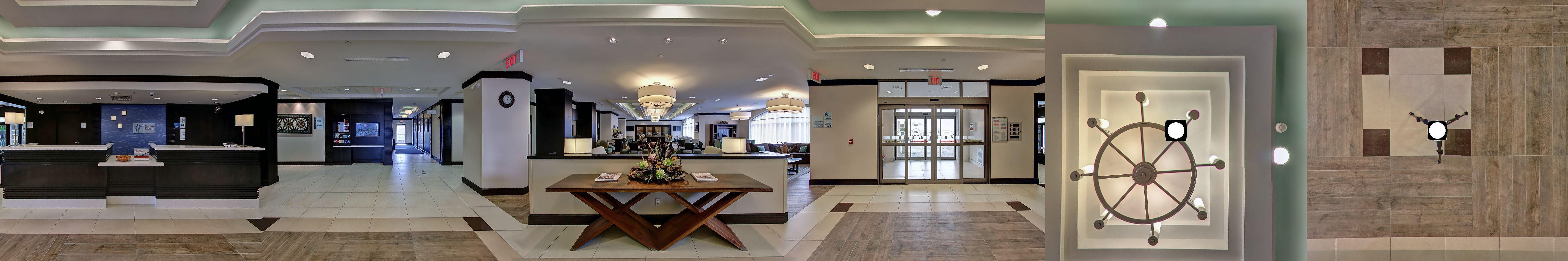 Vista Lobby Holiday Inn Express Hotel & Suites Waterloo - St Jacobs by IHG