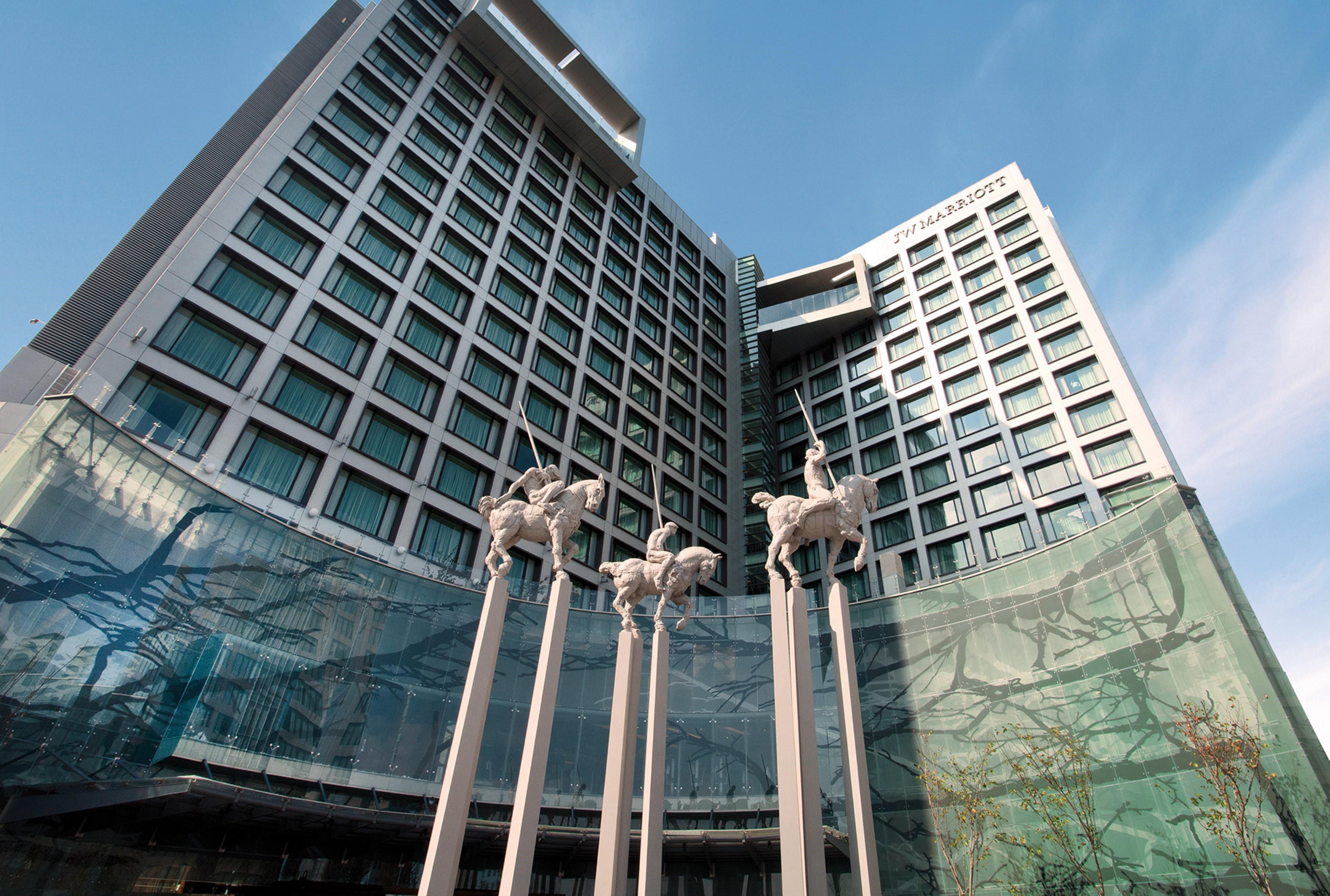 Vista Exterior JW Marriott Hotel Mexico City Santa Fe