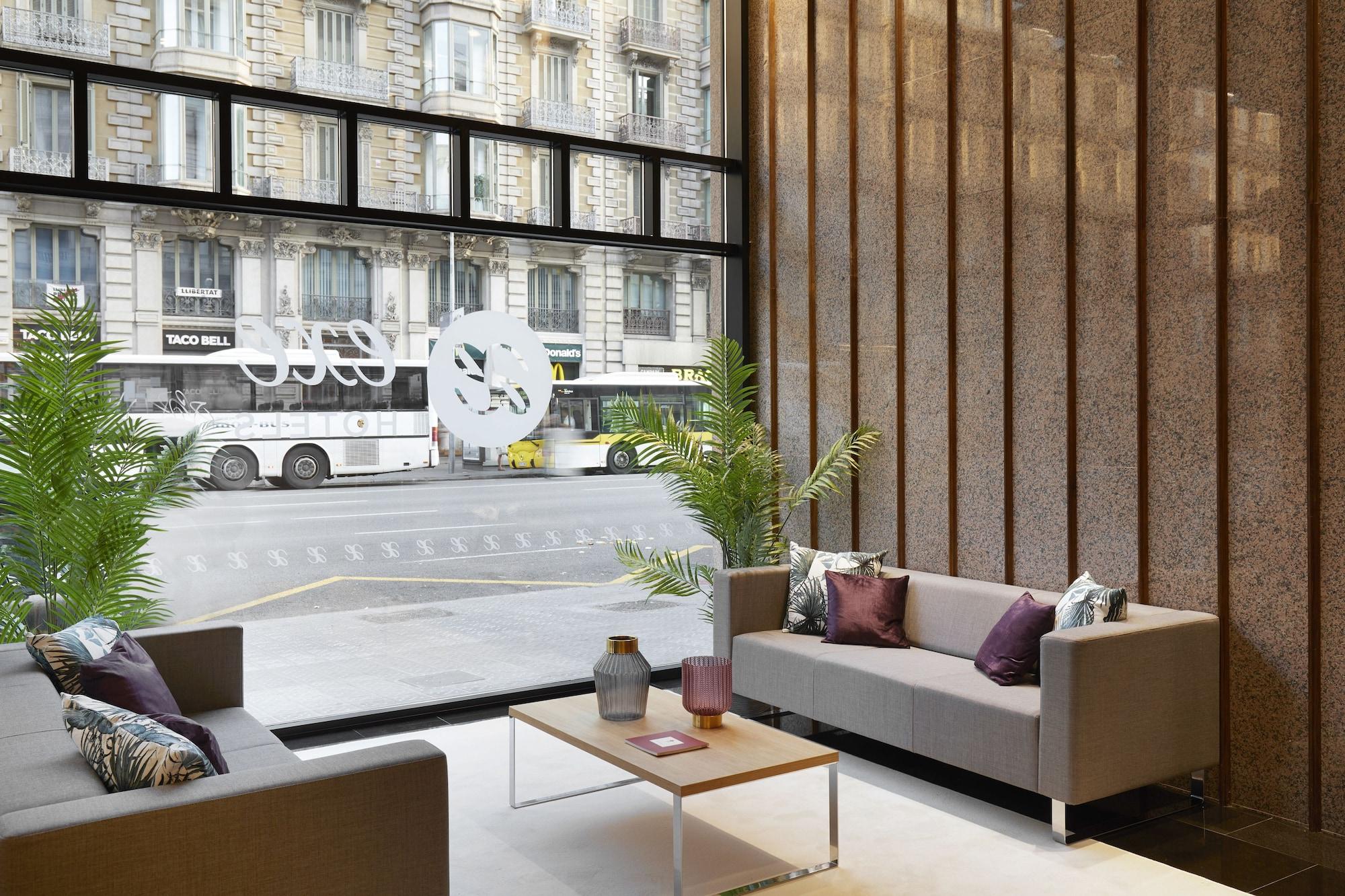 Vista Lobby Dorma Plaza Catalunya