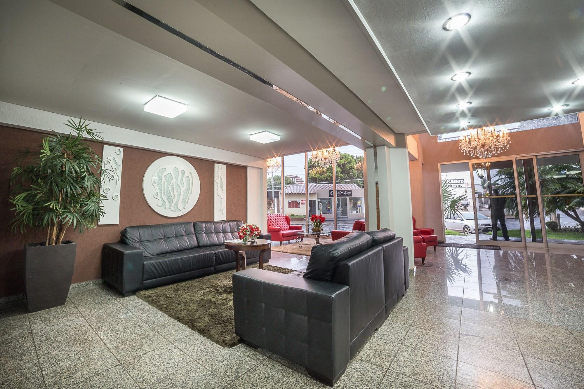 Vista Lobby Pilões Palace Hotel