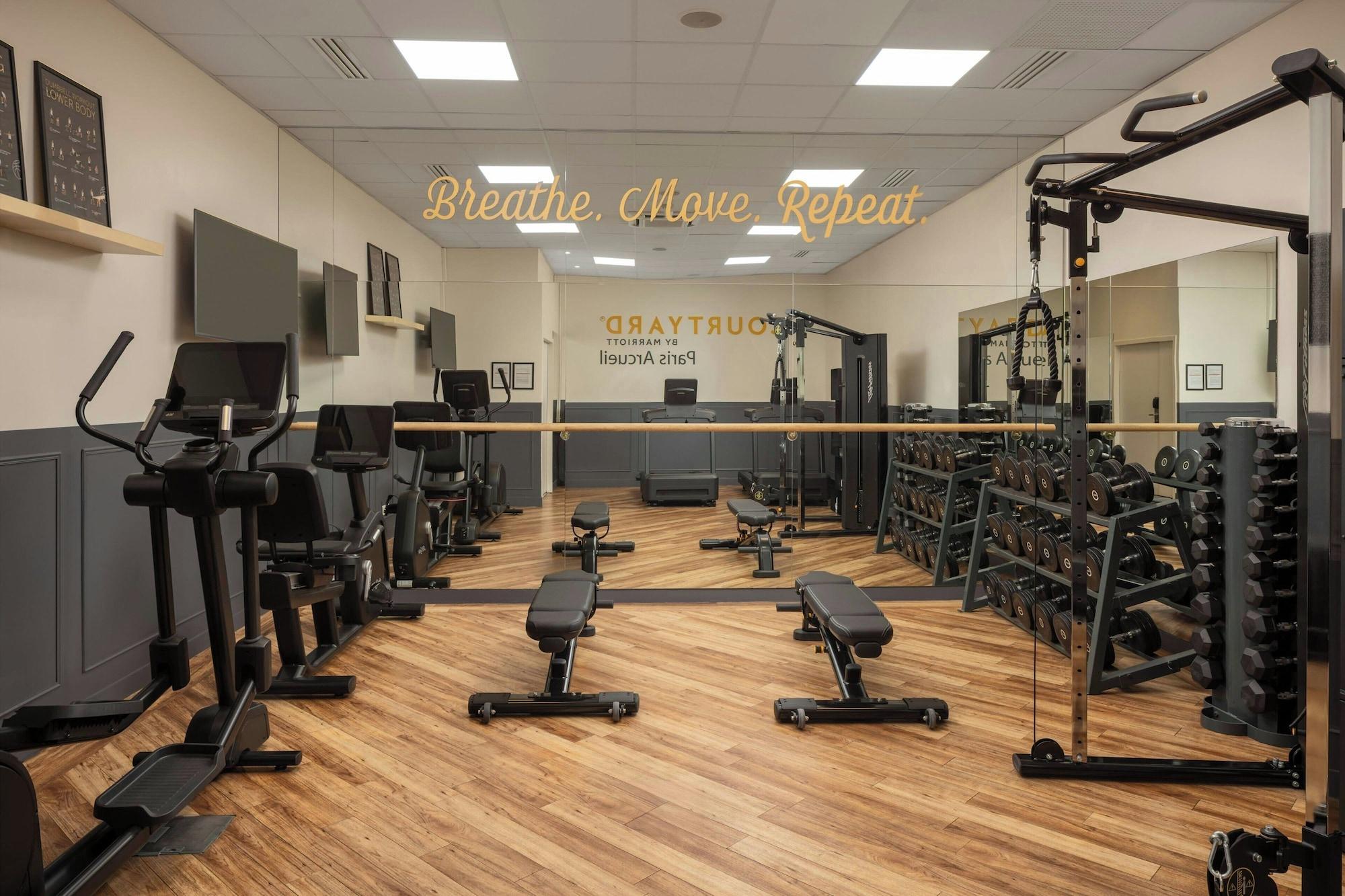 Gimnasio Courtyard by Marriott Paris Arcueil