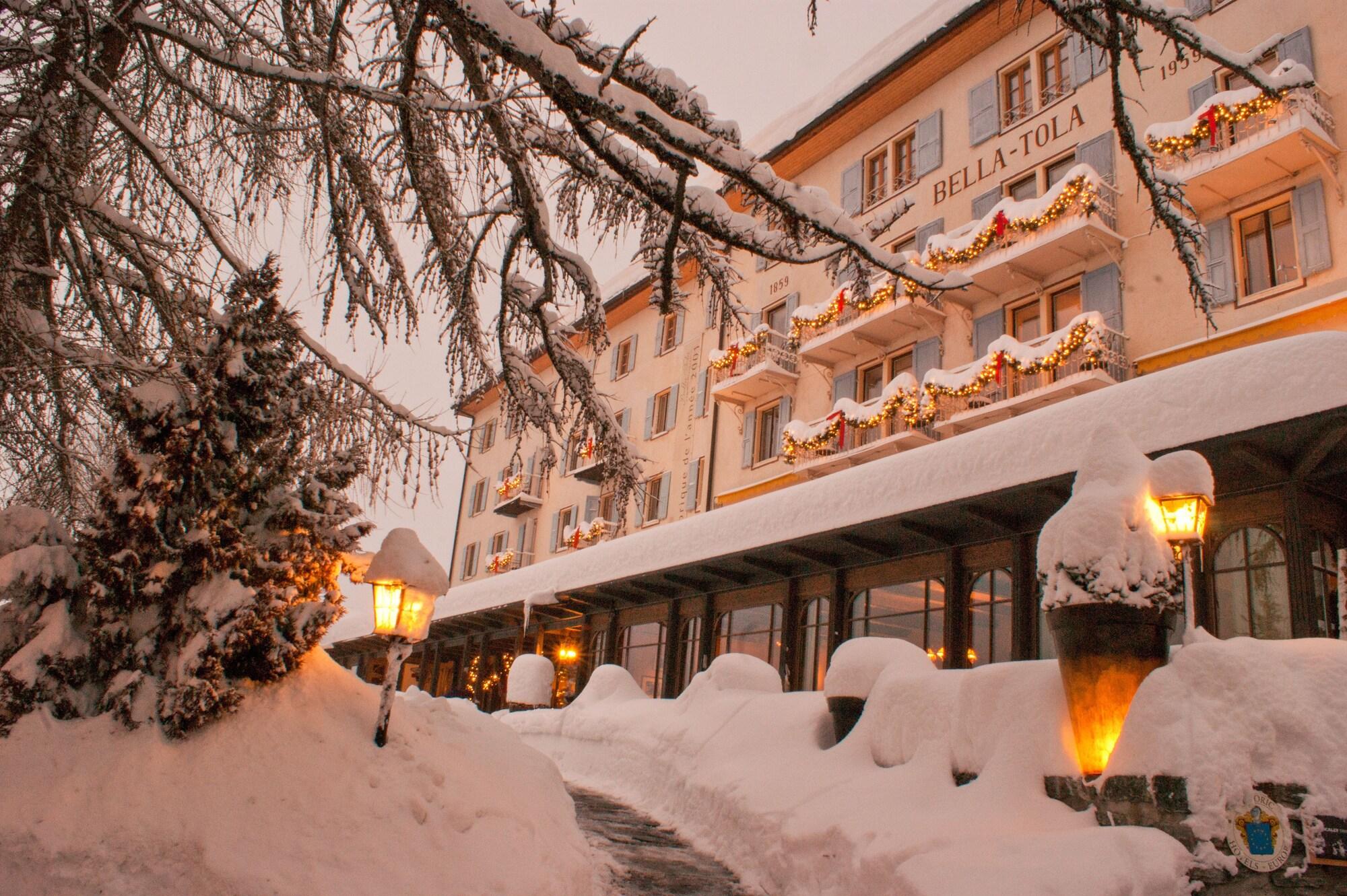 Vista Exterior Hotel Bella Tola And St Luc