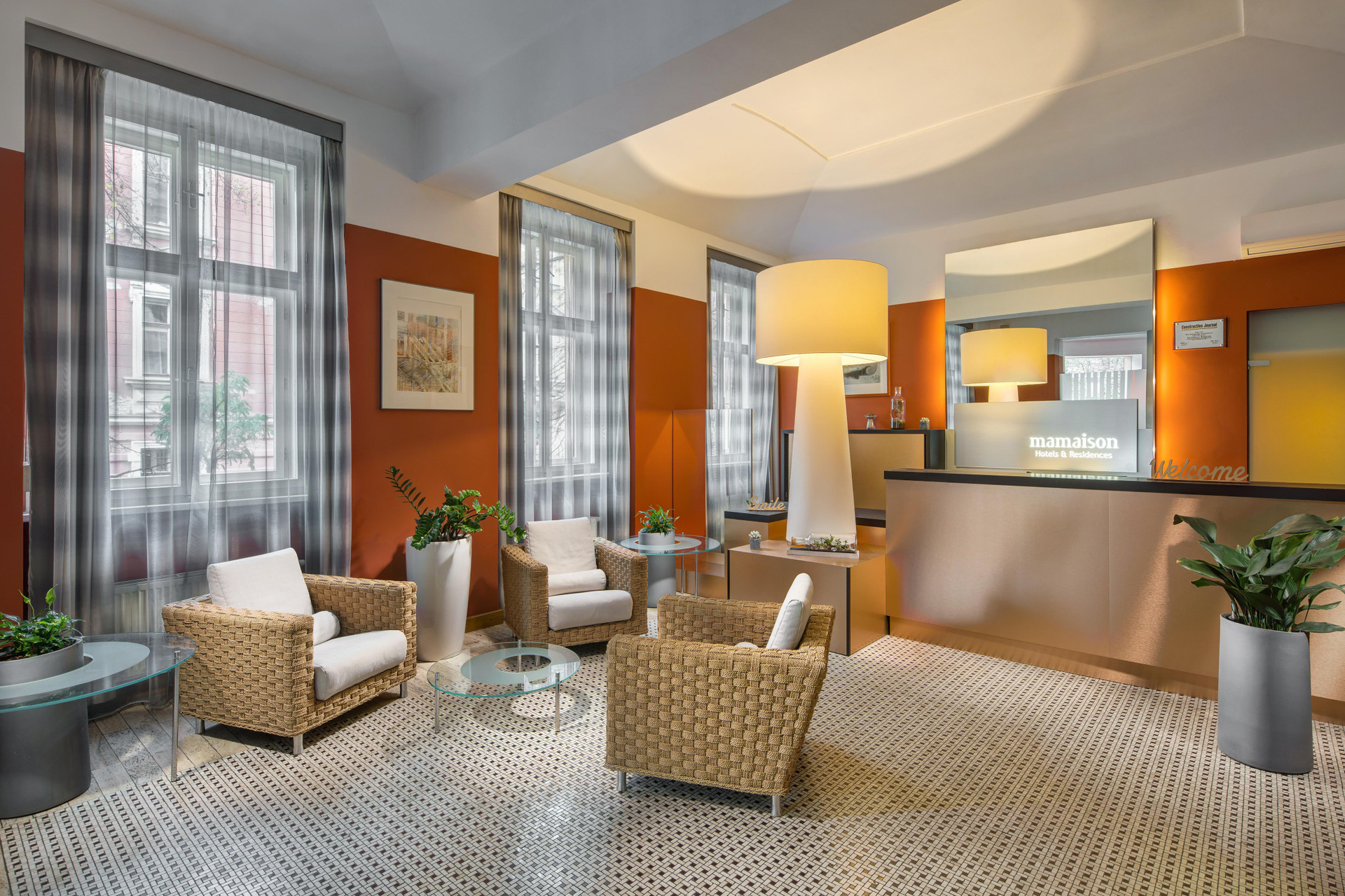 Vista Lobby Mamaison Residence Belgicka