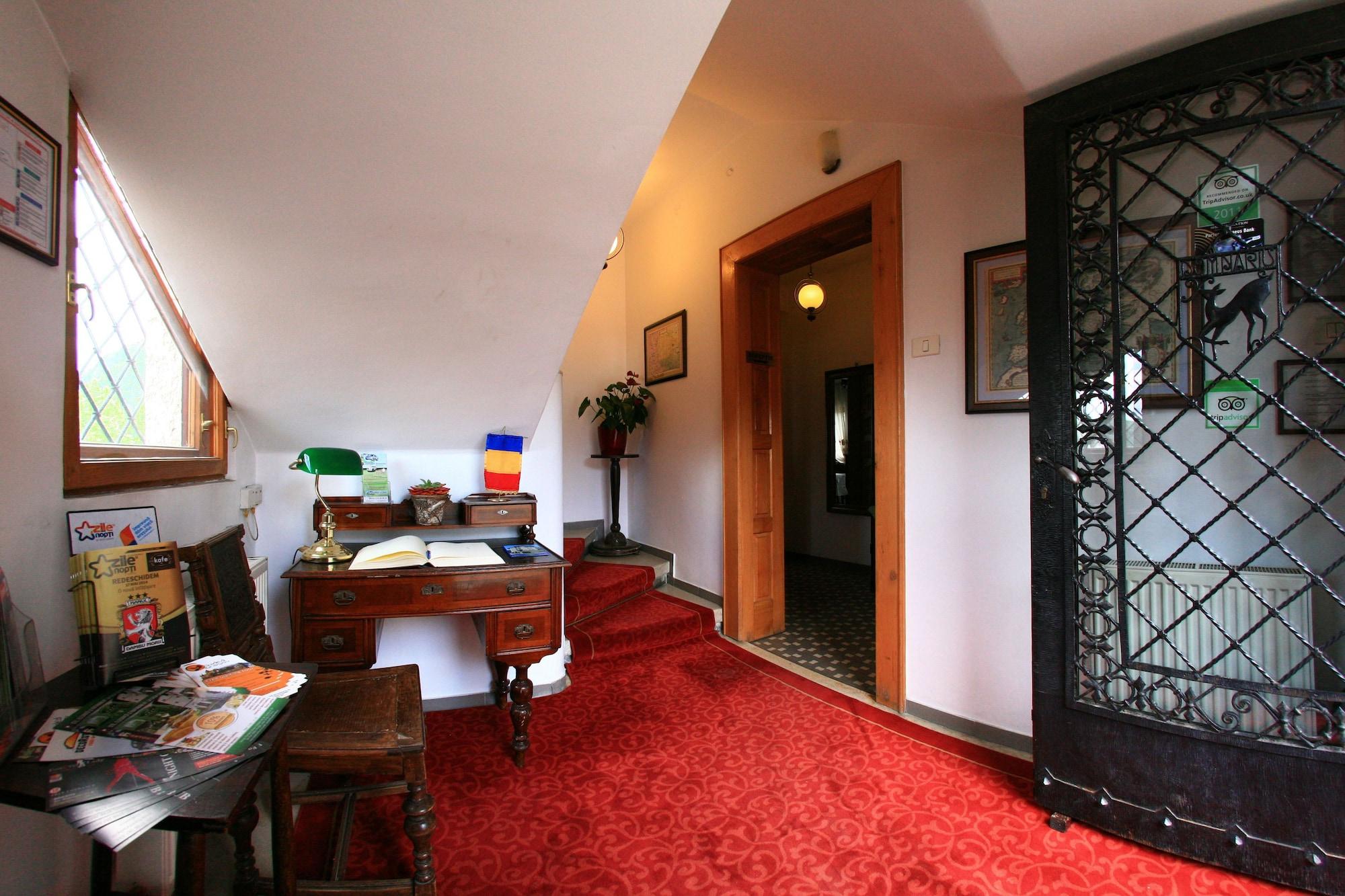 Vista Lobby Pensiunea Casa Cranta