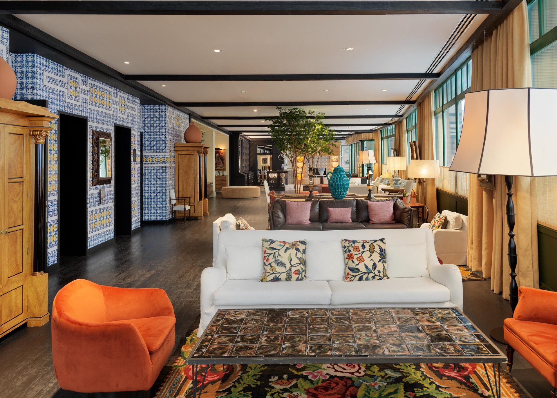 Vista do lobby H10 Casa de la Plata