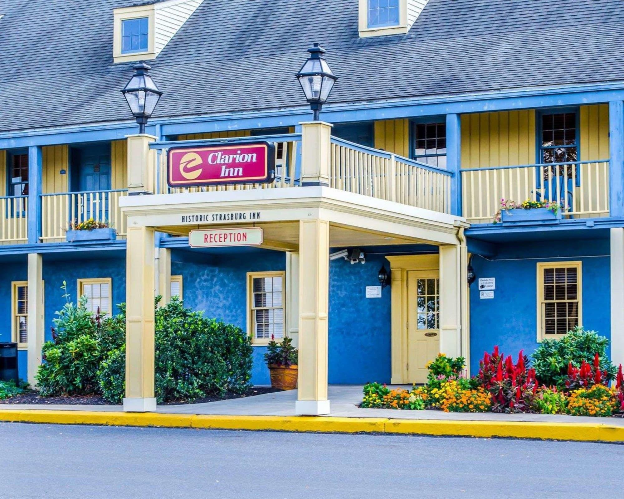 Vista Exterior Clarion Inn Strasburg - Lancaster