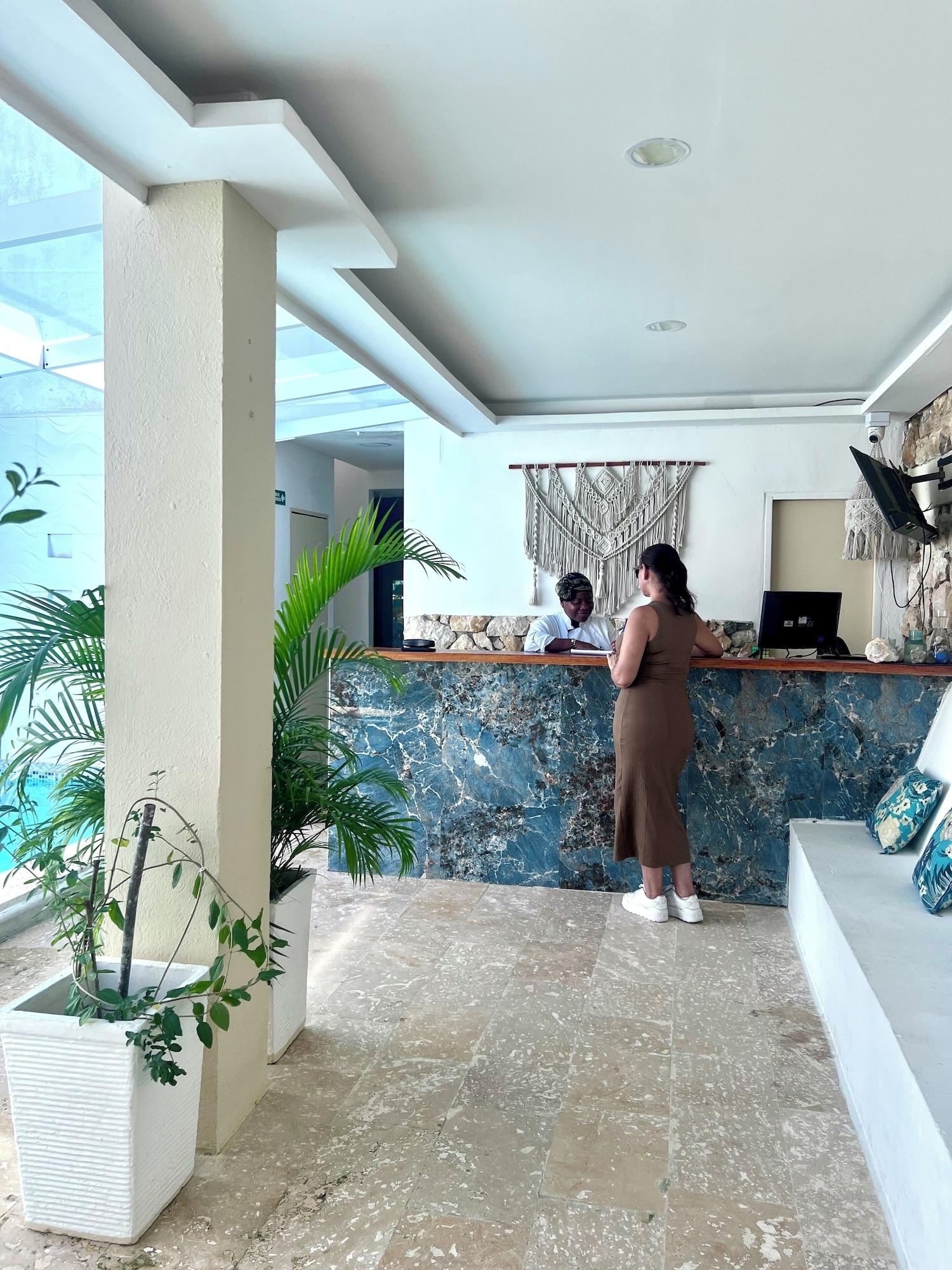 Vista Lobby Open Sea Hotel Cartagena - Frente al mar