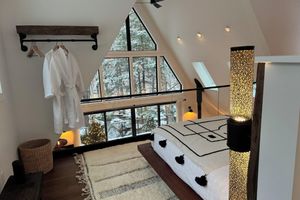Alquiler Vacacional - New Luxury A-frame Retreat in Lake Winnipesaukee with Sauna