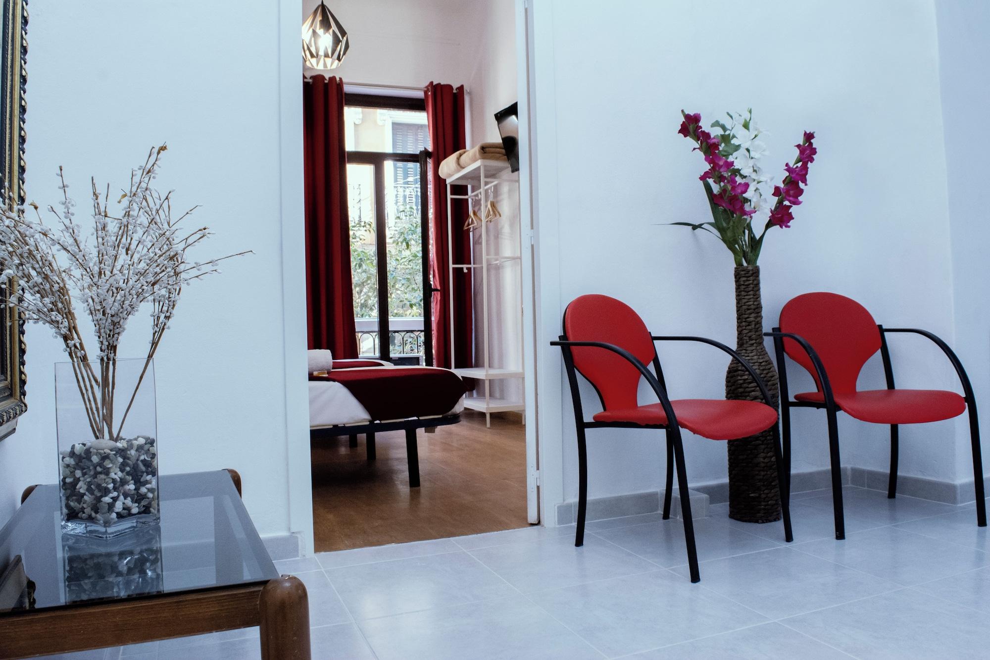 Vista do lobby Casa Lemus