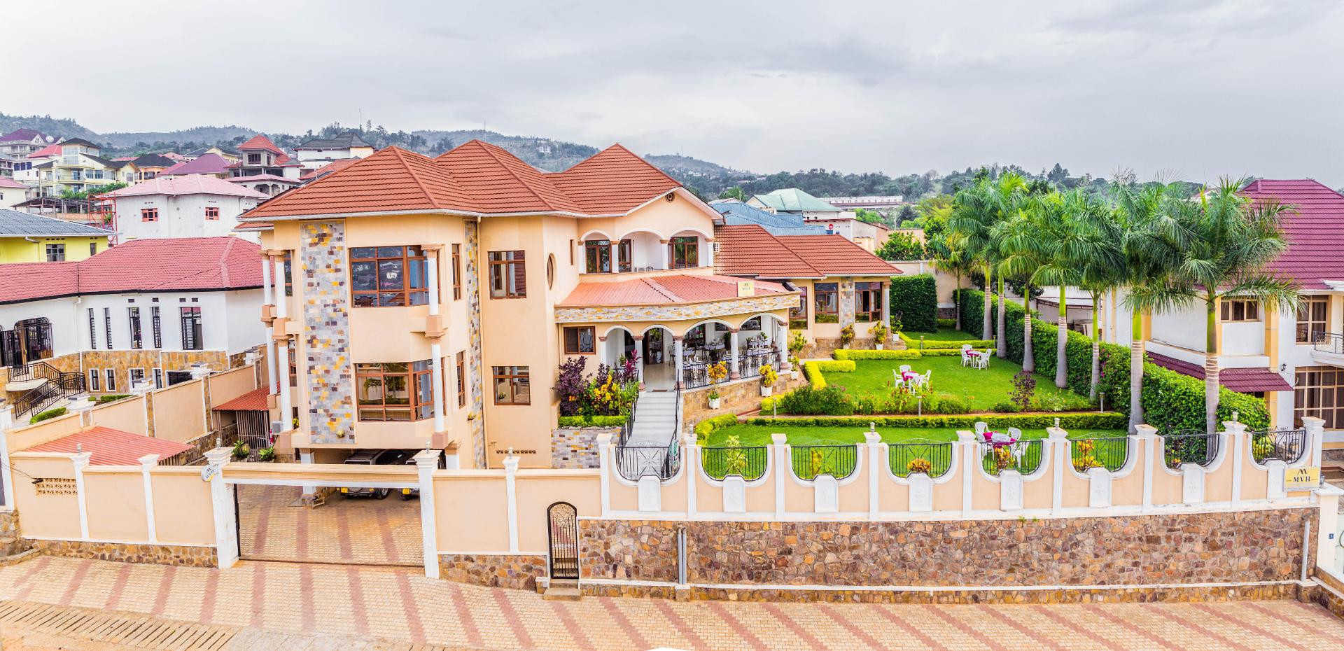 Vista Exterior Mountain's View Hotel Burundi