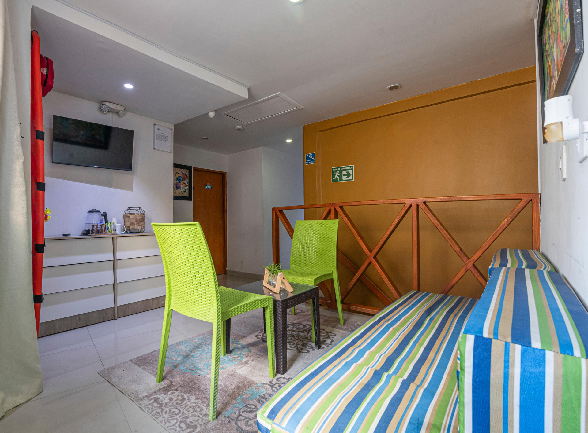 Zona de estar Sweet Caribbean Hotel
