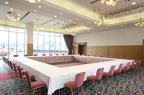 Sala de Reuniones Green Hill Hotel Onomichi