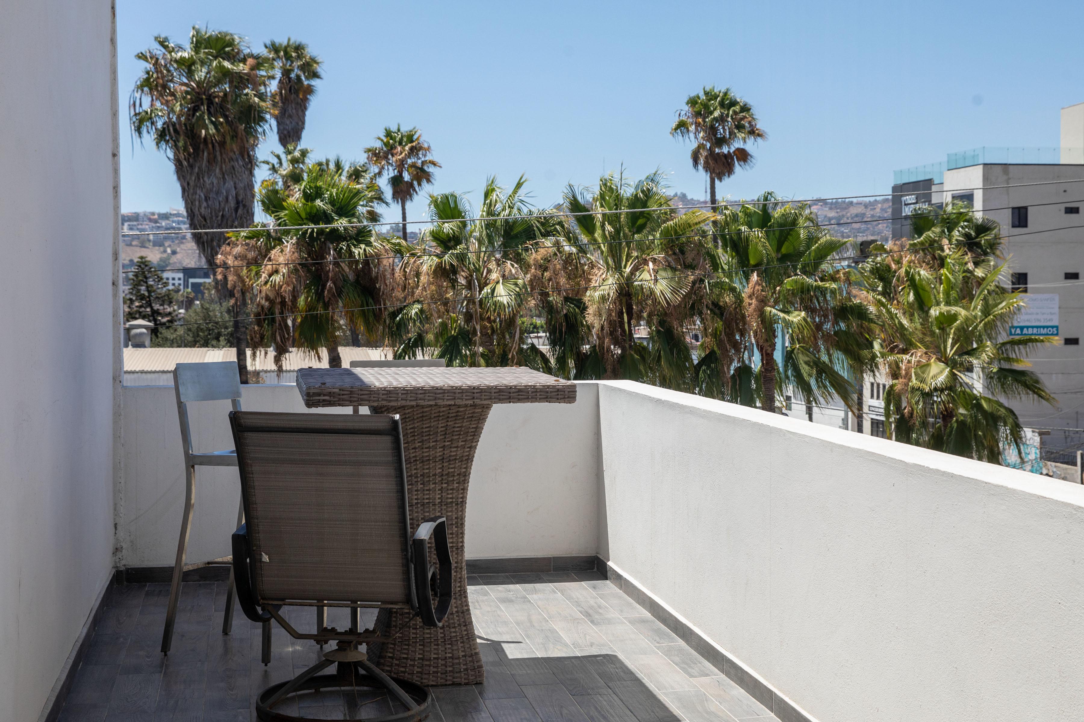 Vista aérea Suites Lassa Ensenada Centro