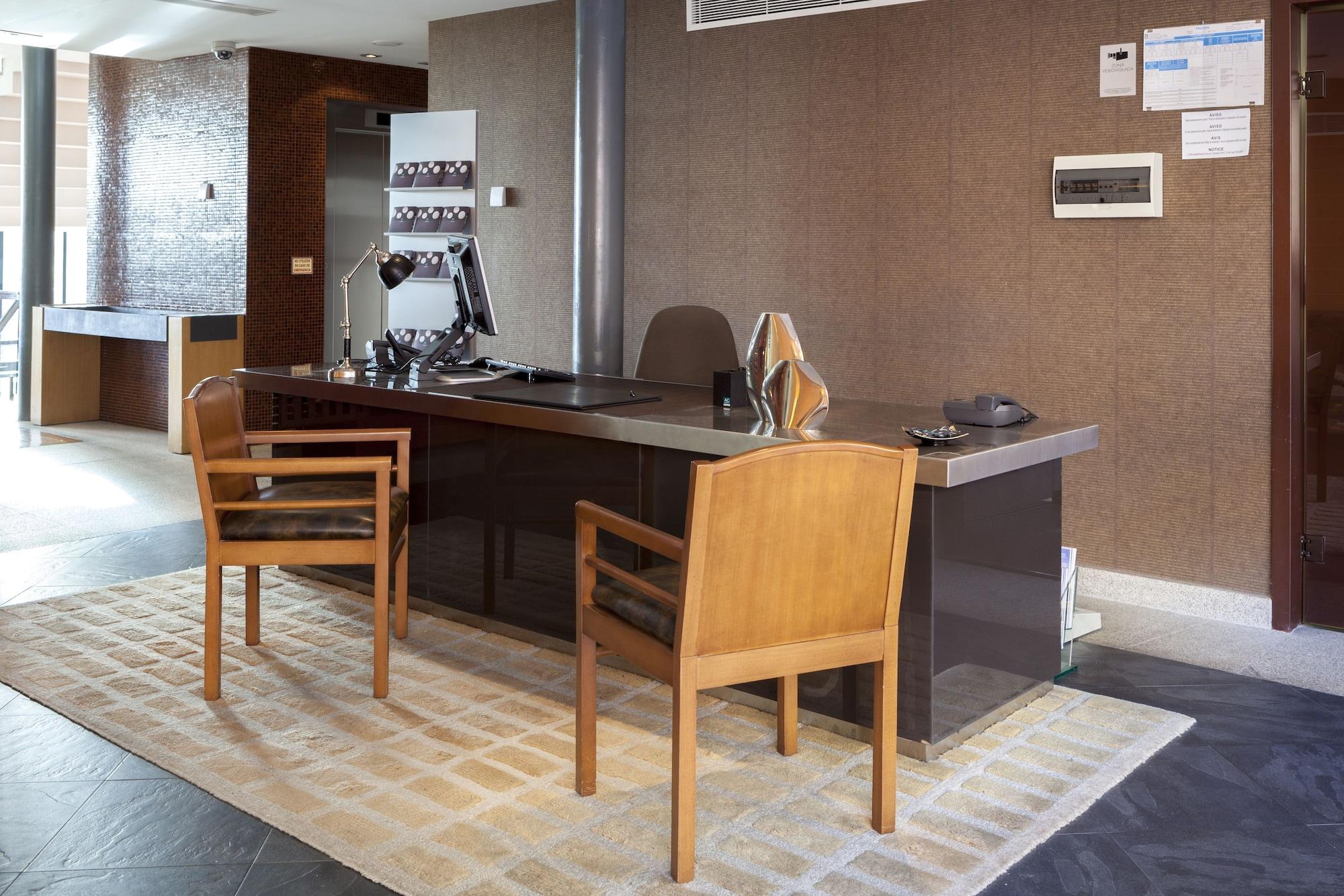 Vista Lobby Oca Vila de Allariz Hotel Balneario