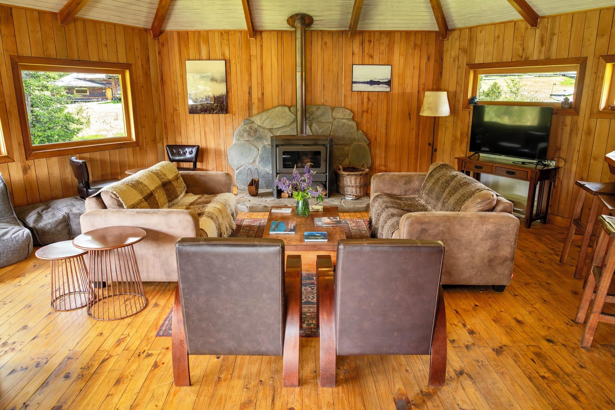 Bar/Salón Peuma Lodge Patagonia