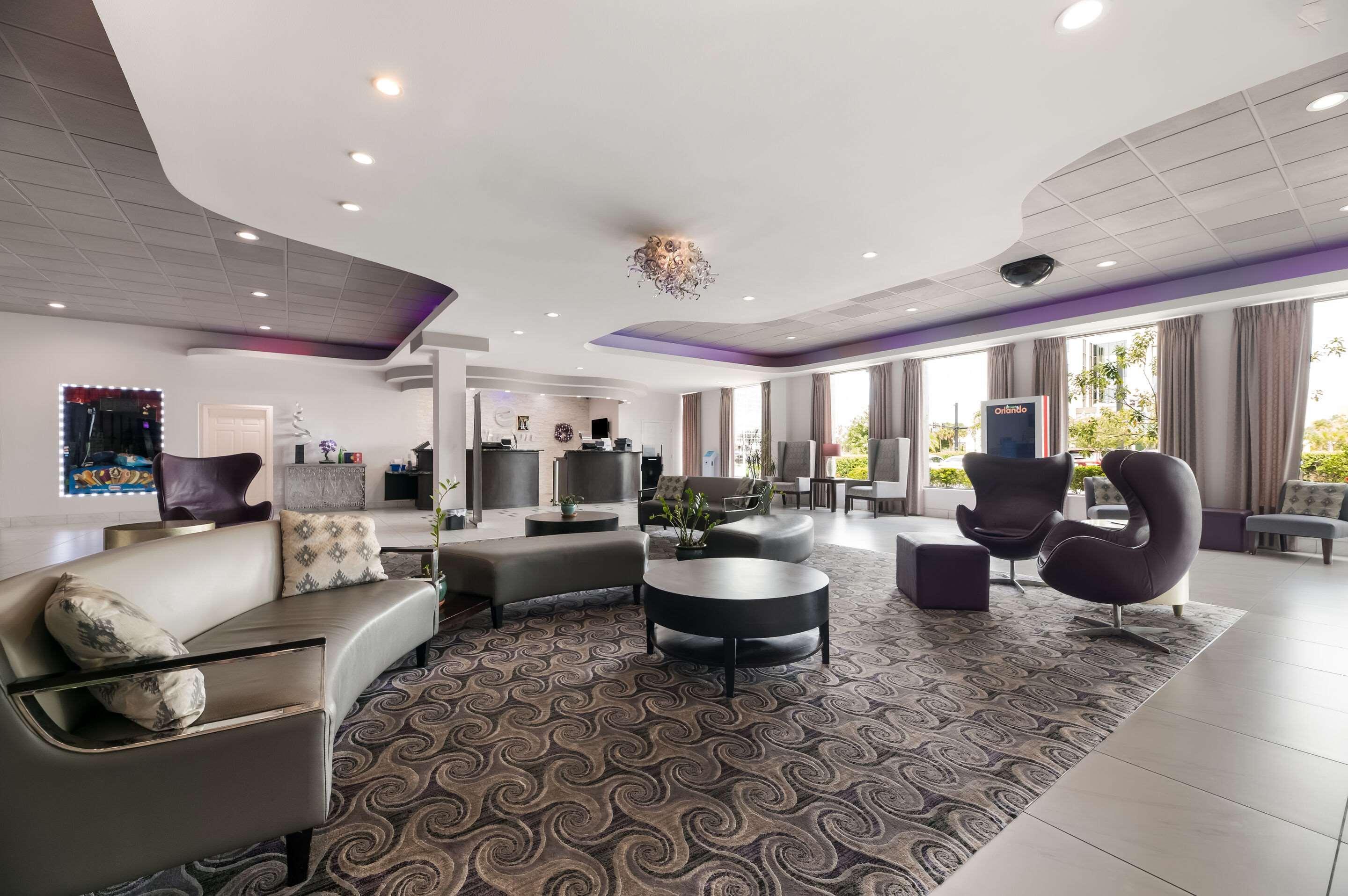 Vista Lobby Clarion Inn & Suites Across From Universal Orlando Resort