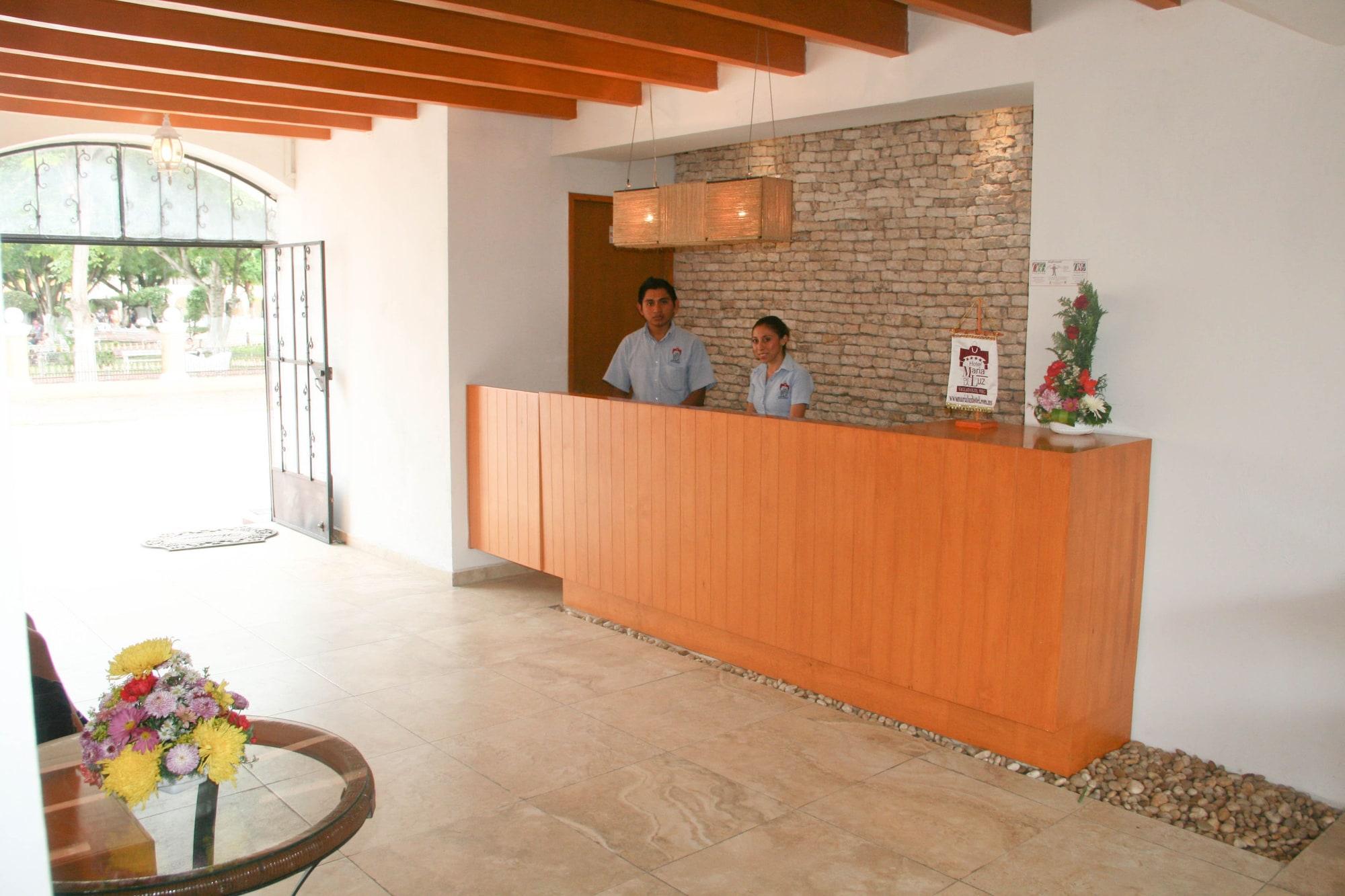 Vista Lobby Hotel María de la Luz