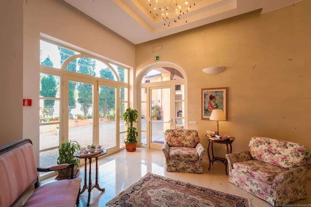 Vista Lobby Hotel Ristorante Alla Vittoria