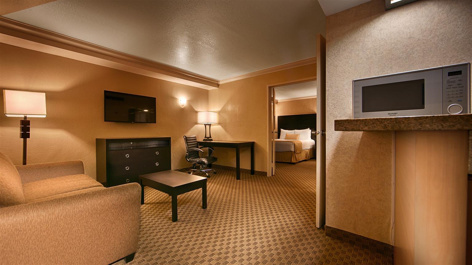 Habitación Hotel d’Lins Ontario Airport, Ontario