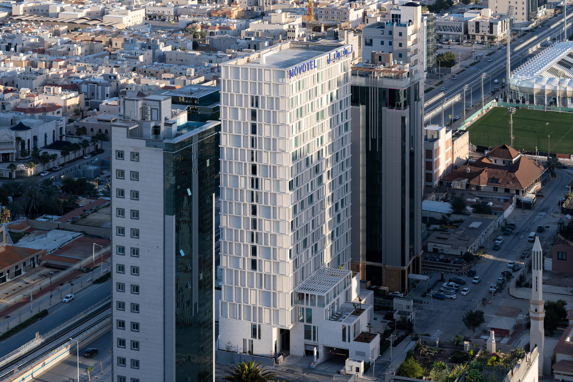 Vista Exterior Novotel Riyadh Sahafa