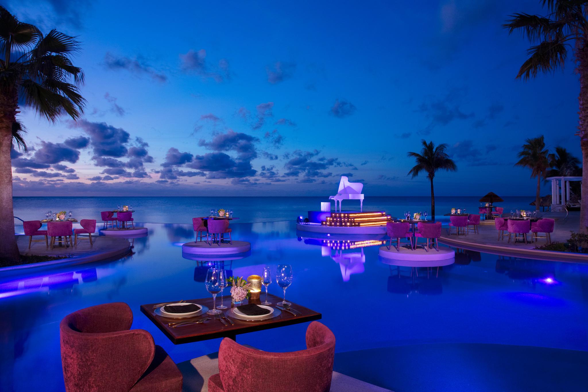 Vista Piscina Secrets Riviera Cancún All Preferred - Adults Only - All inclusive