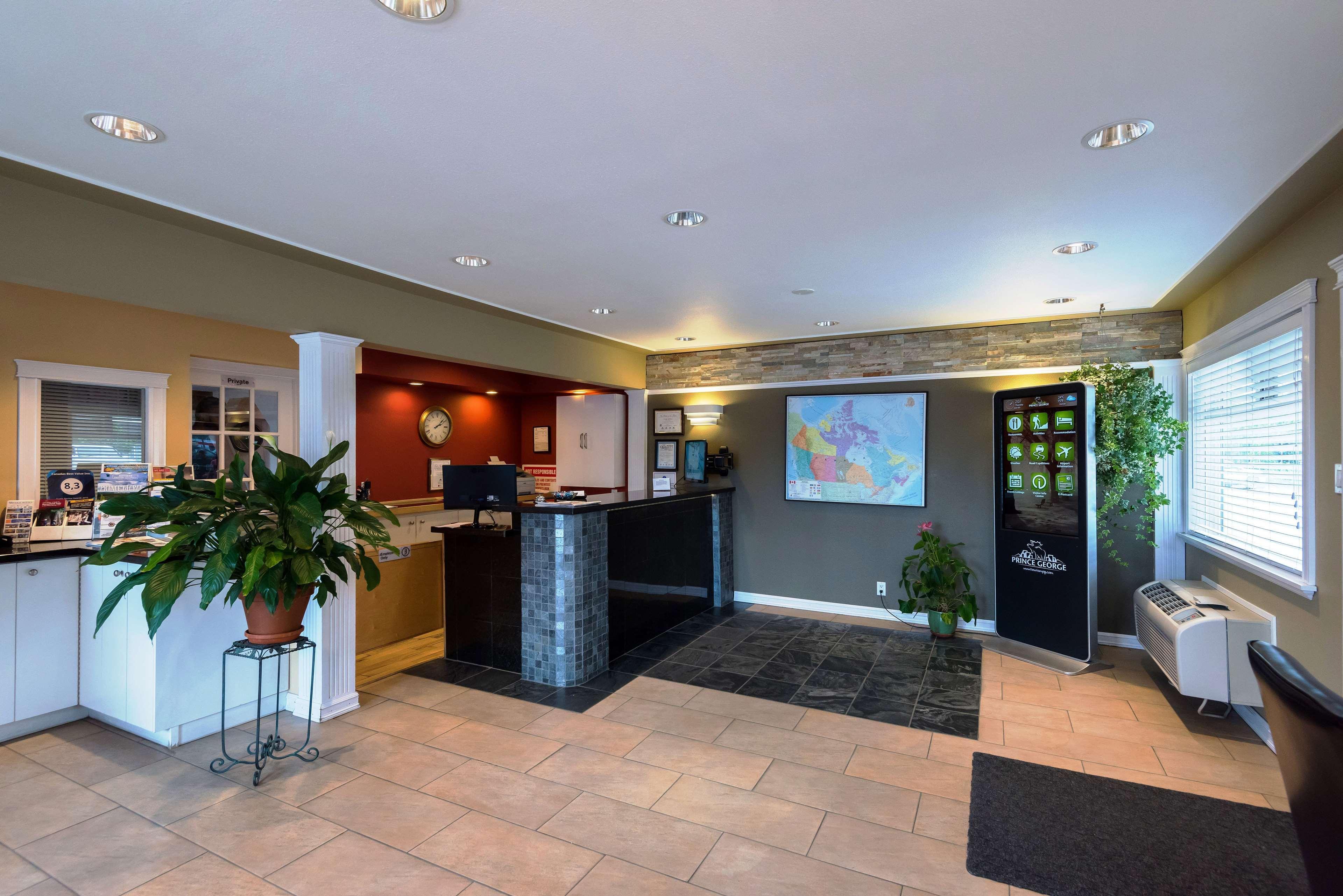 Vista Lobby Canadas Best Value Inn Prince George