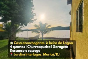 Alquiler Vacacional - Casa Churrasqueira Deck Lagoa de Maricá RJ