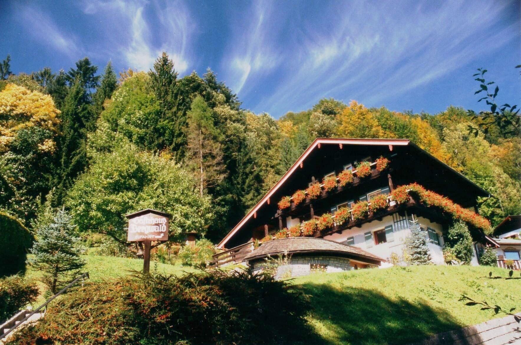Vista Exterior Gaestehaus Bergwald
