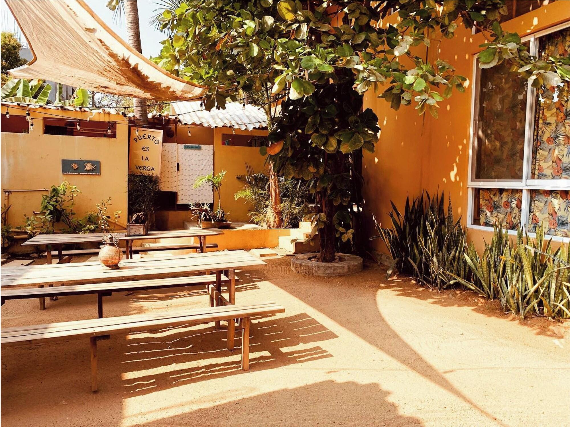 Vista Exterior La Palmera Hostel