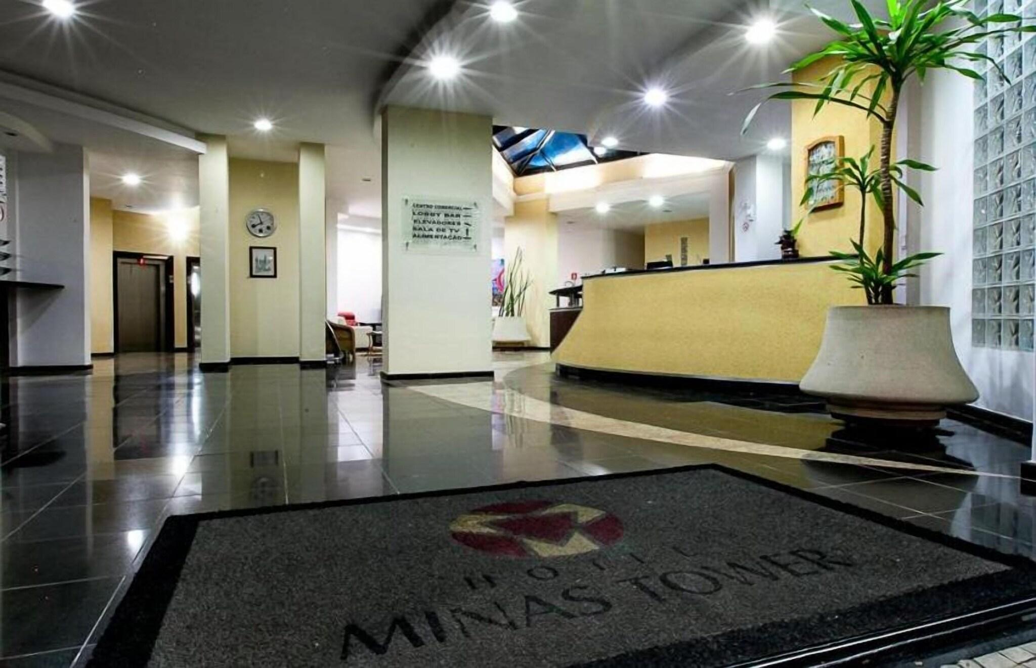 Vista Lobby Hotel Minas Tower Leopoldina by Samba