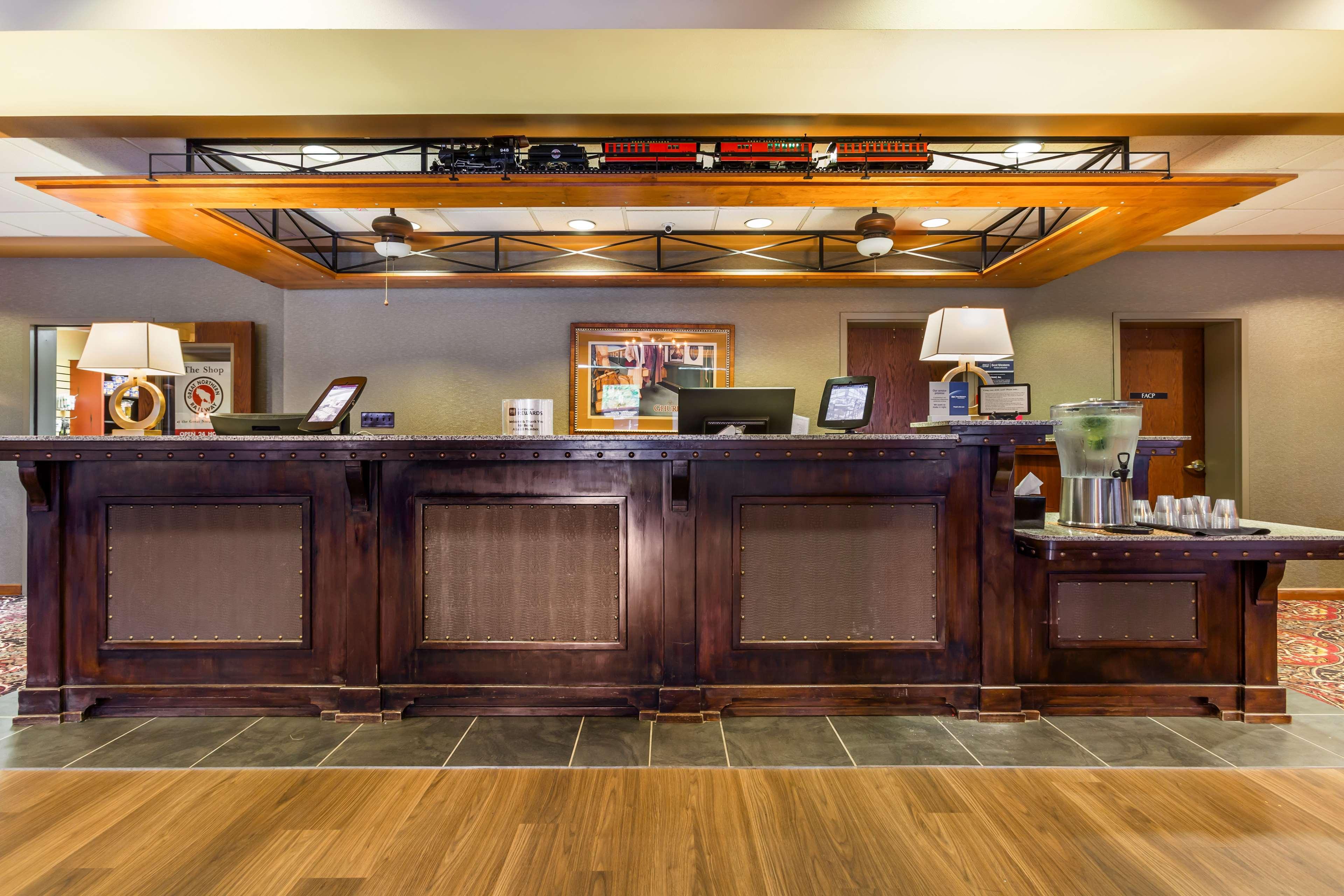 Vista Lobby Best Western Premier Helena Great Northern Hotel