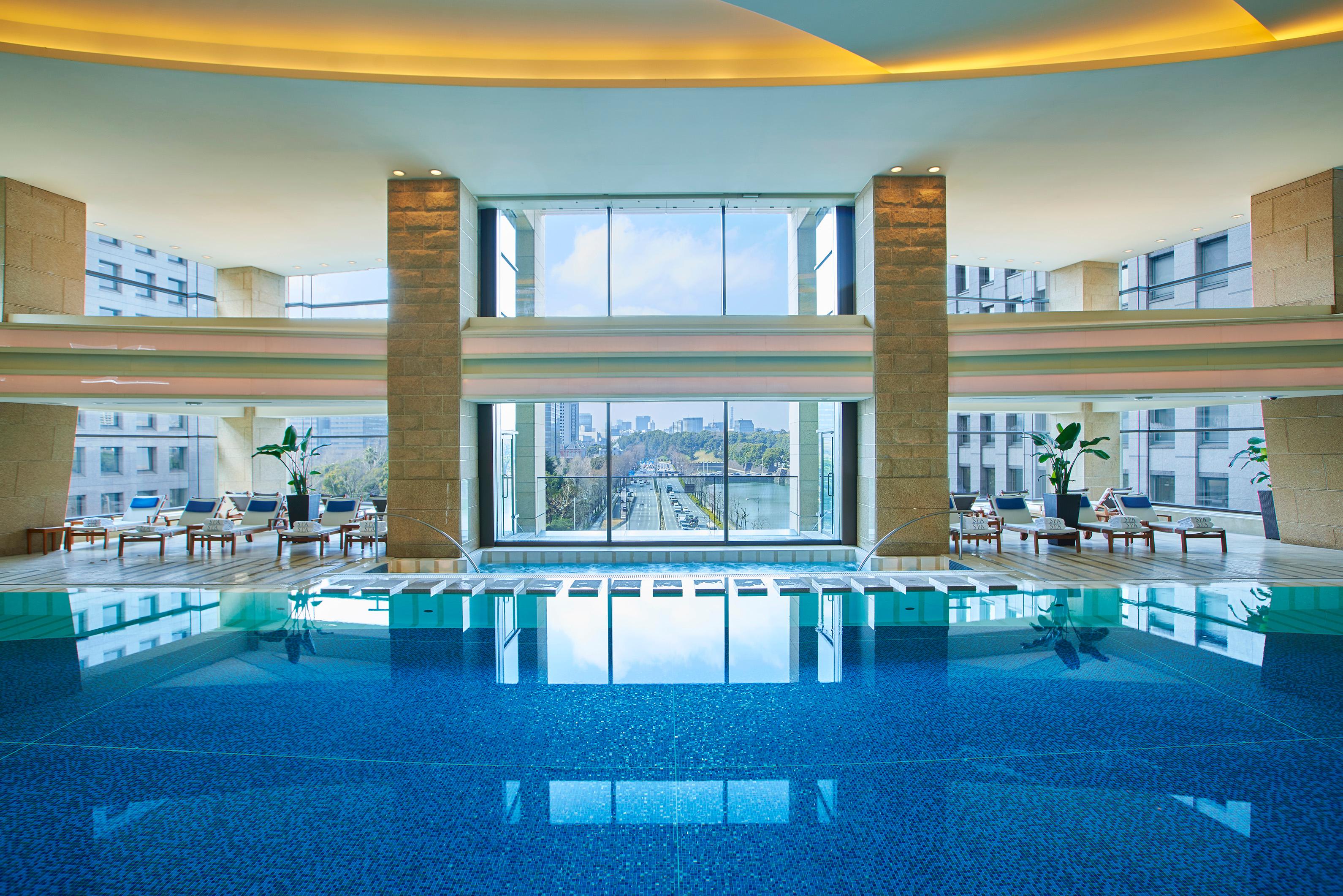 Vista Piscina The Peninsula Tokyo