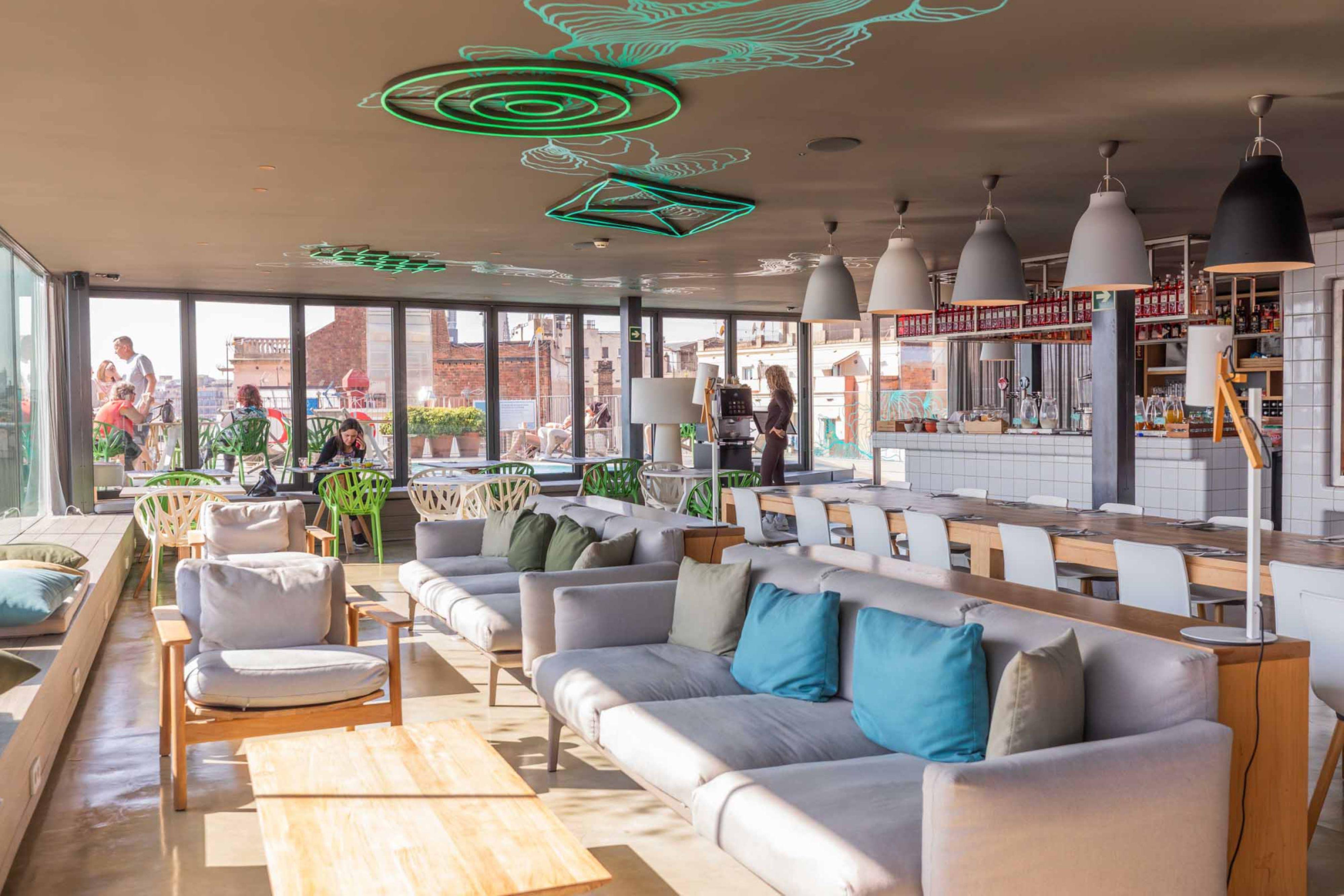 Bar/Salón Hotel Rec Barcelona - Adults only