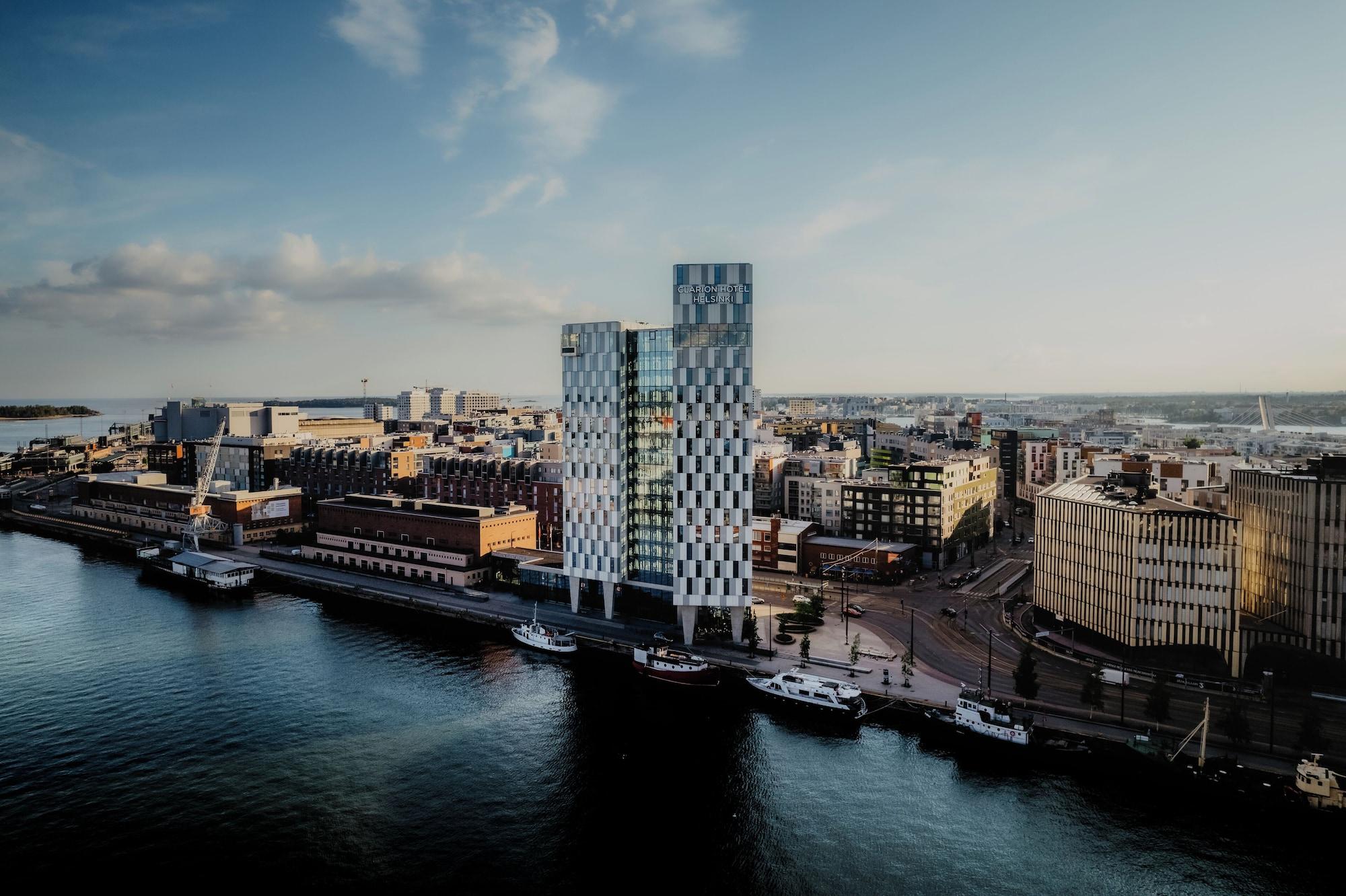 Vista Exterior Clarion Hotel Helsinki