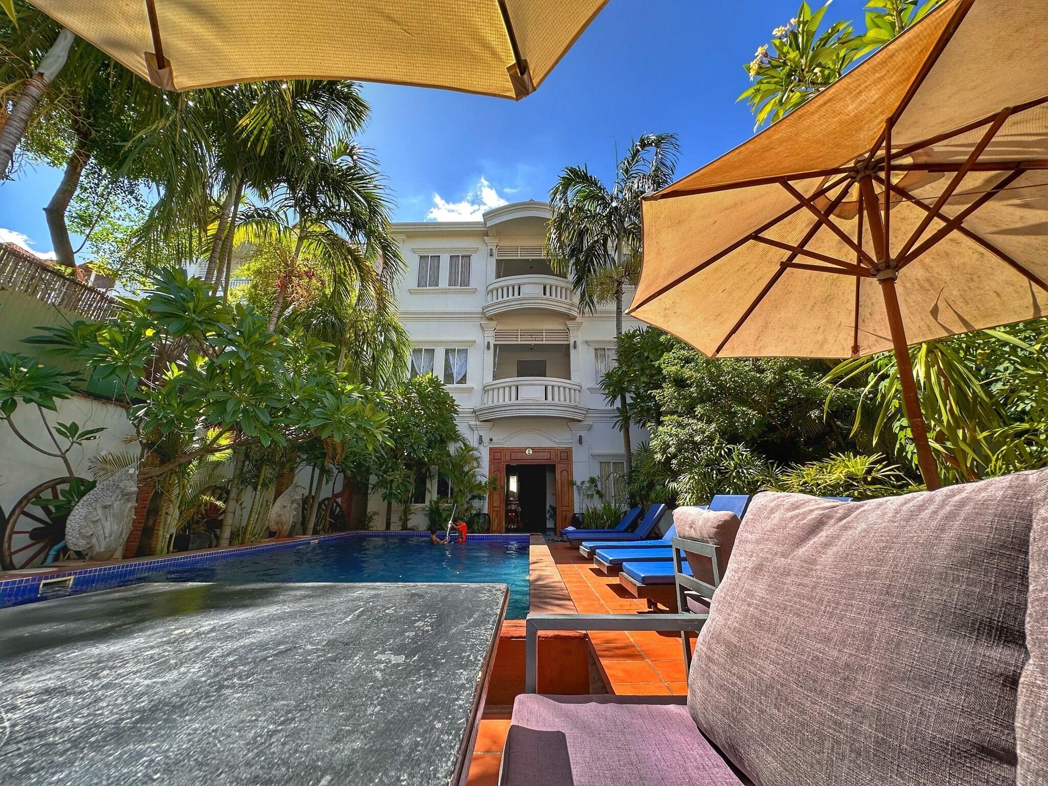 Vista Exterior Villa Um Theara - Siem Reap