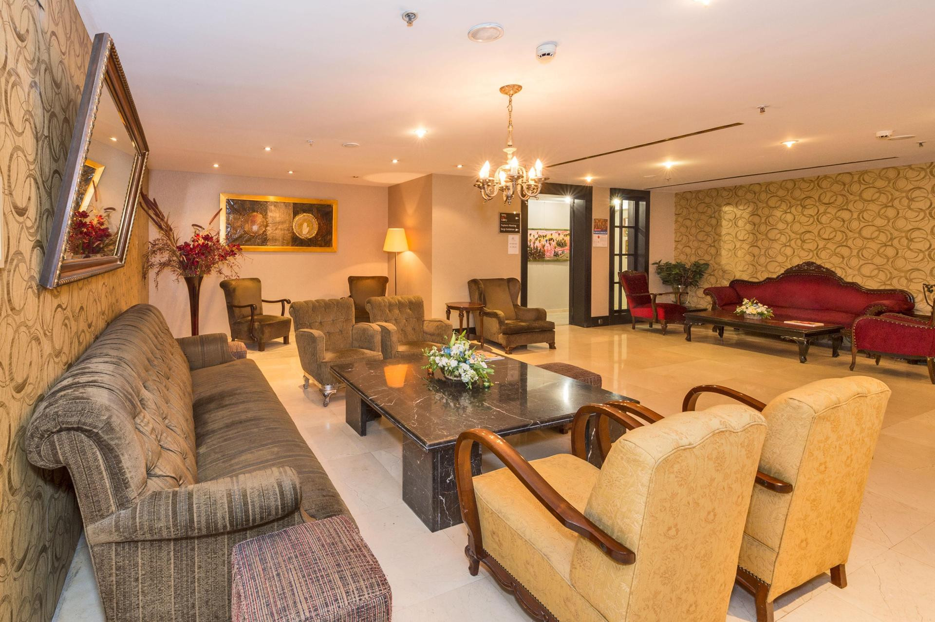 Vista Lobby The Hotel Beyaz Saray  & Spa