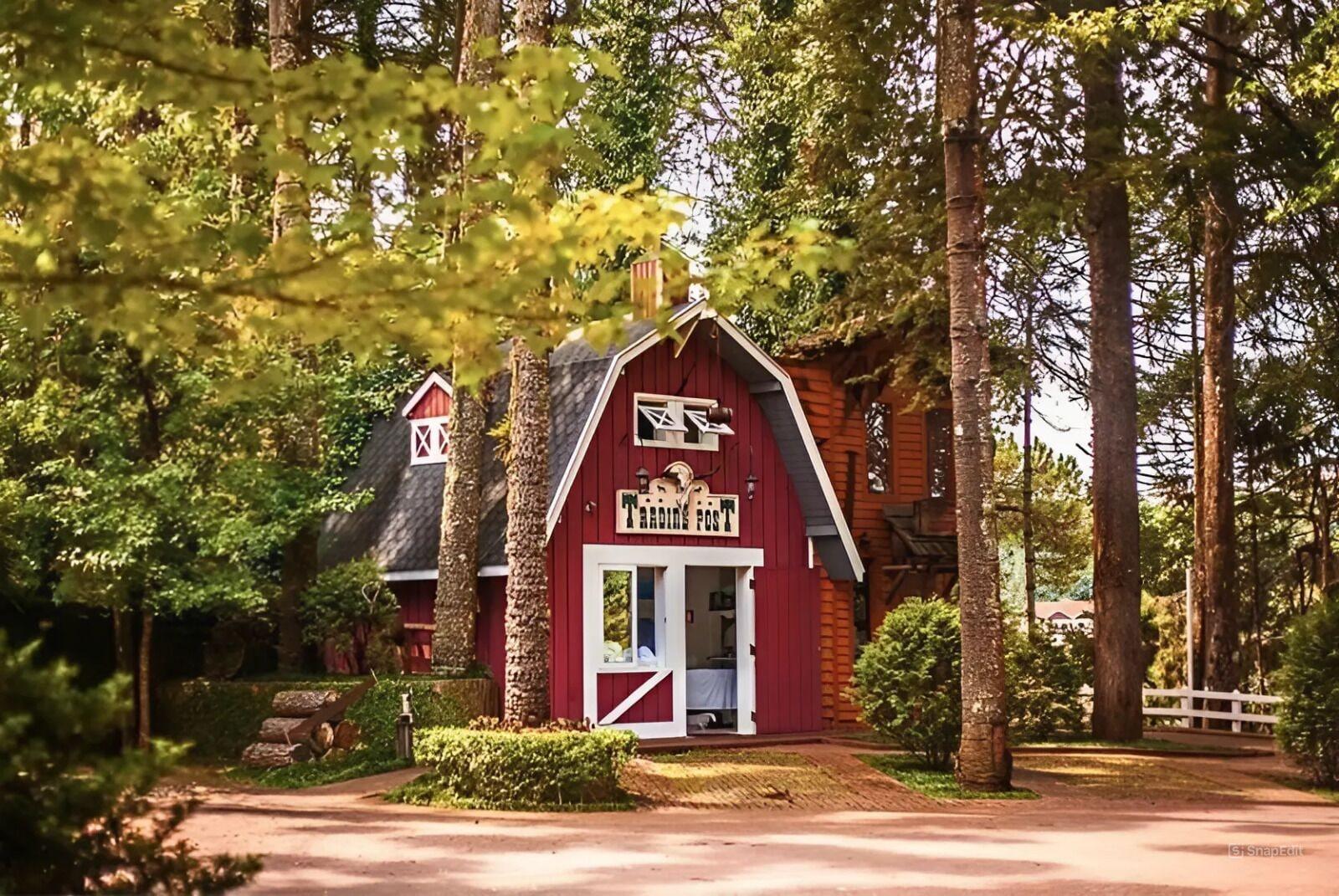 Vista Exterior Canada Lodge